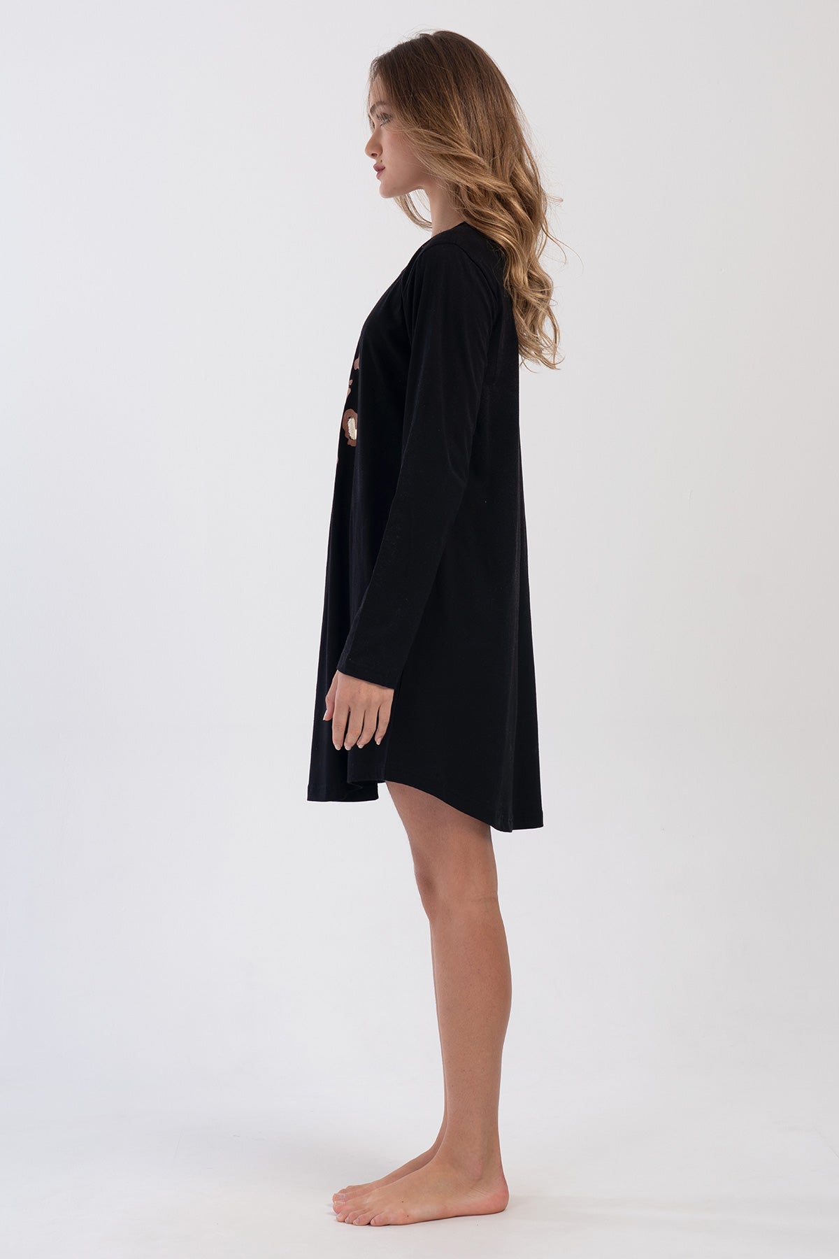 KADIN P.SUPREM BATTAL XXL O YAKA UZUN KOL ETEGI OVAL CEPLI TUNIK