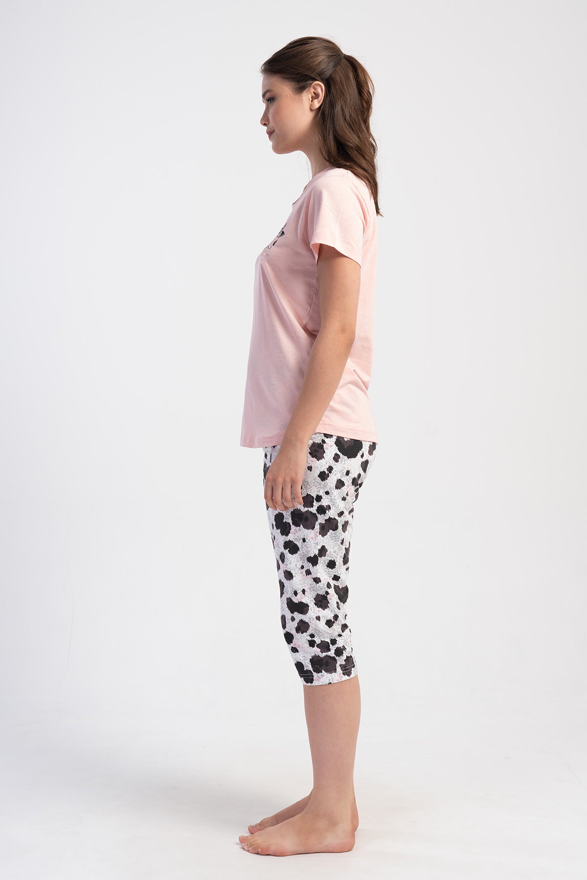 KADIN P.SUPREM O YAKA KISA KOL ETEGI OVAL KAPRI TAKIM