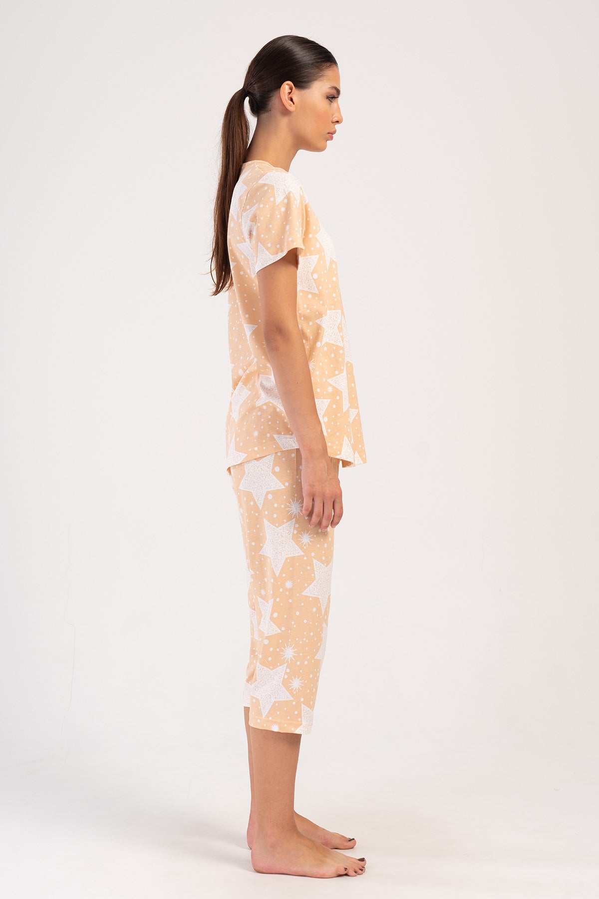 KADIN P.SUPREM O YAKA KISA KOL ETEGI OVAL KAPRI TAKIM