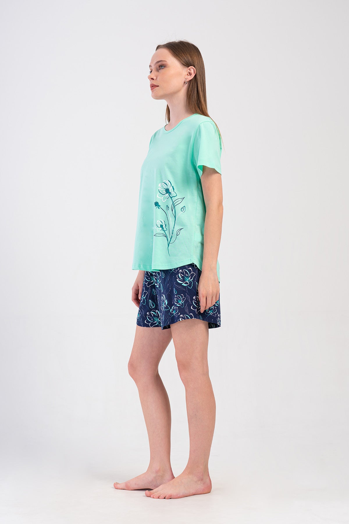 KADIN P.SUPREM BATTAL XXL O YAKA KISA KOL ETEGI OVAL SORT TAKIM