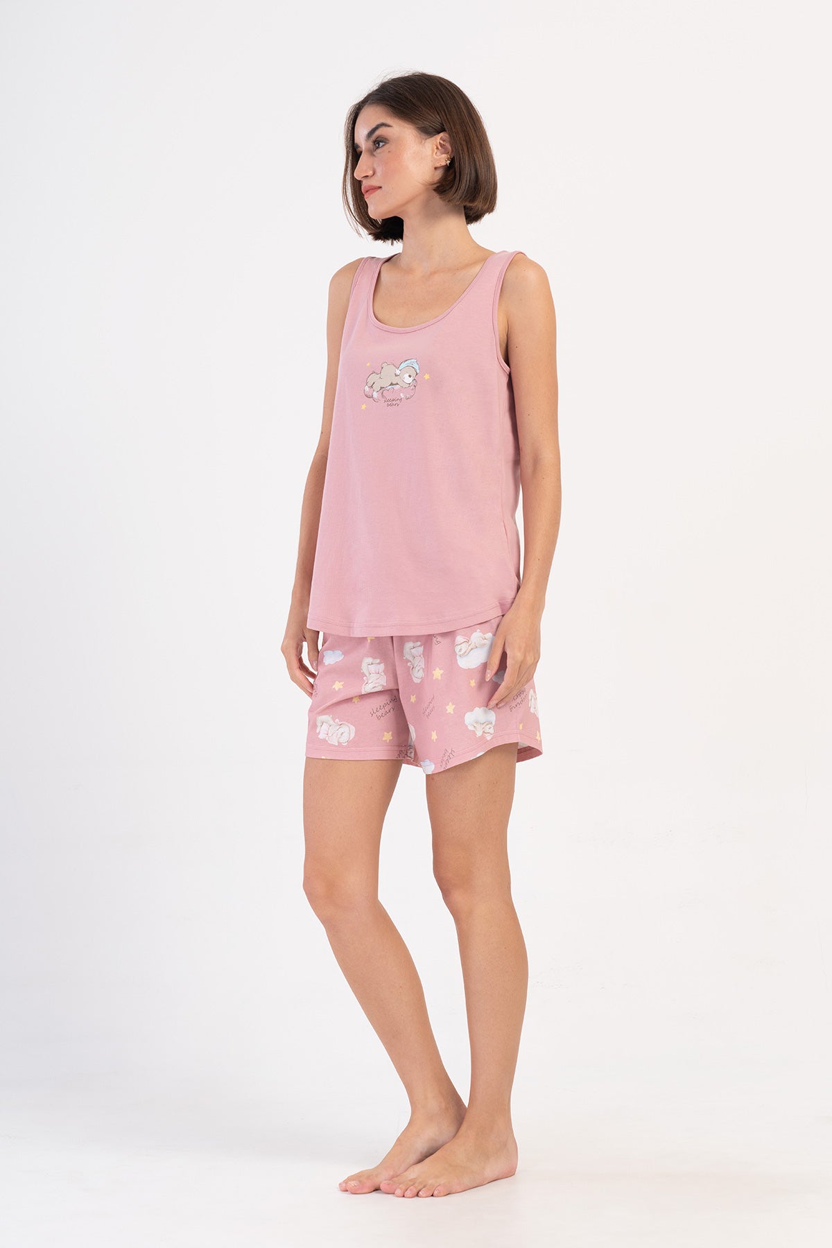 Woman Supreme Sleepy Sleeveless Short Set