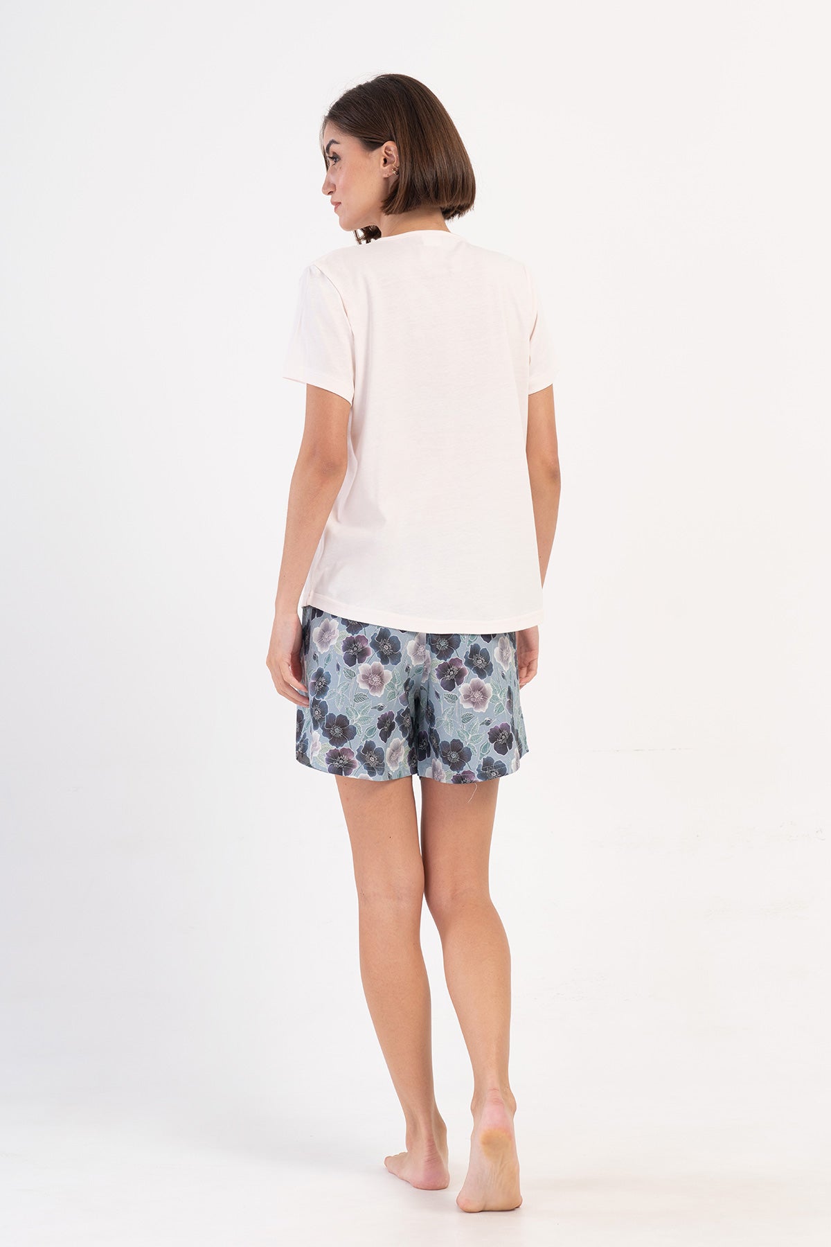 KADIN P.SUPREM XXL O YAKA KISA KOL ETEGI OVAL SORT TAKIM