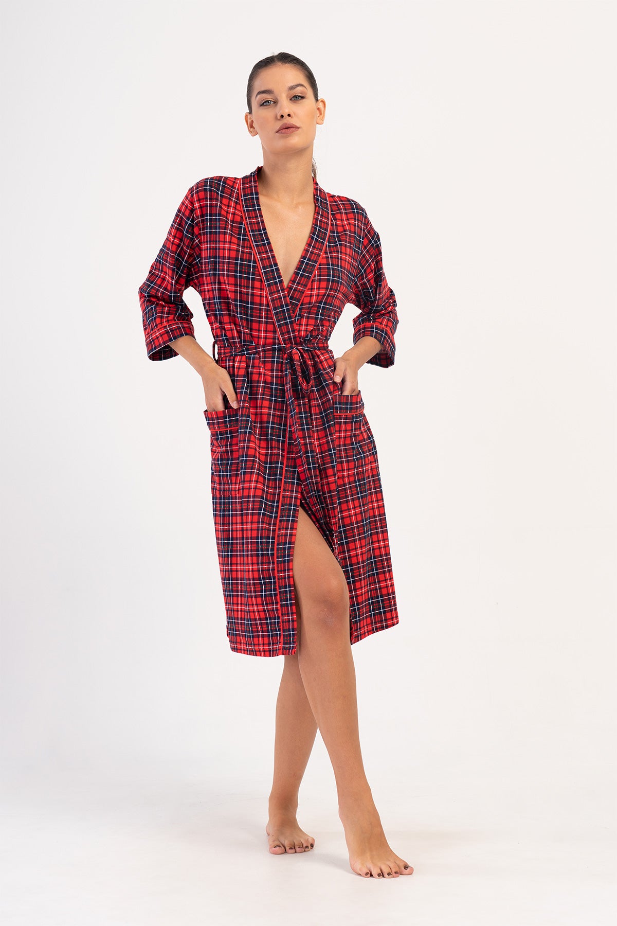 KADIN P.SUPREM 3/4KOL CEPLI SABAHLIK