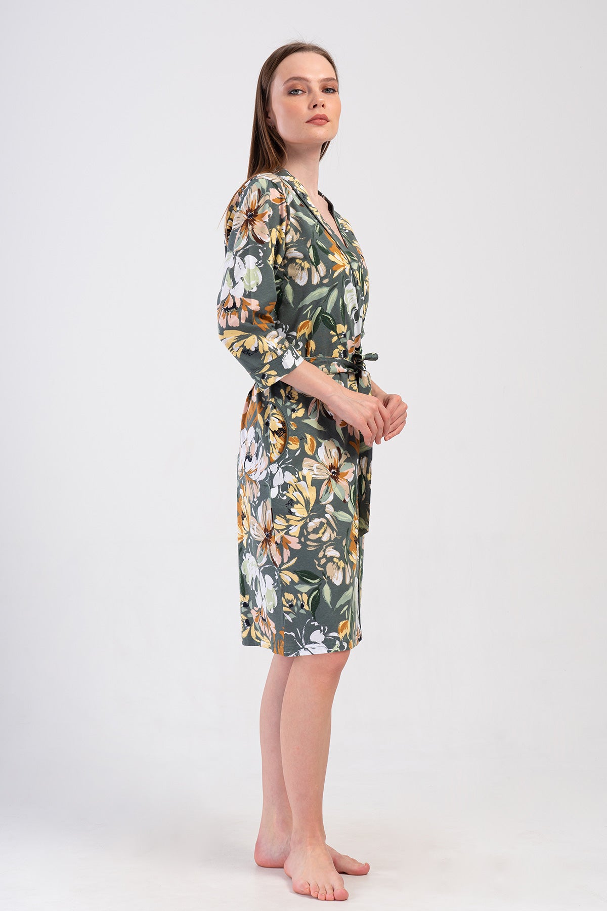 KADIN P.SUPREM 3/4KOL CEPLI SABAHLIK