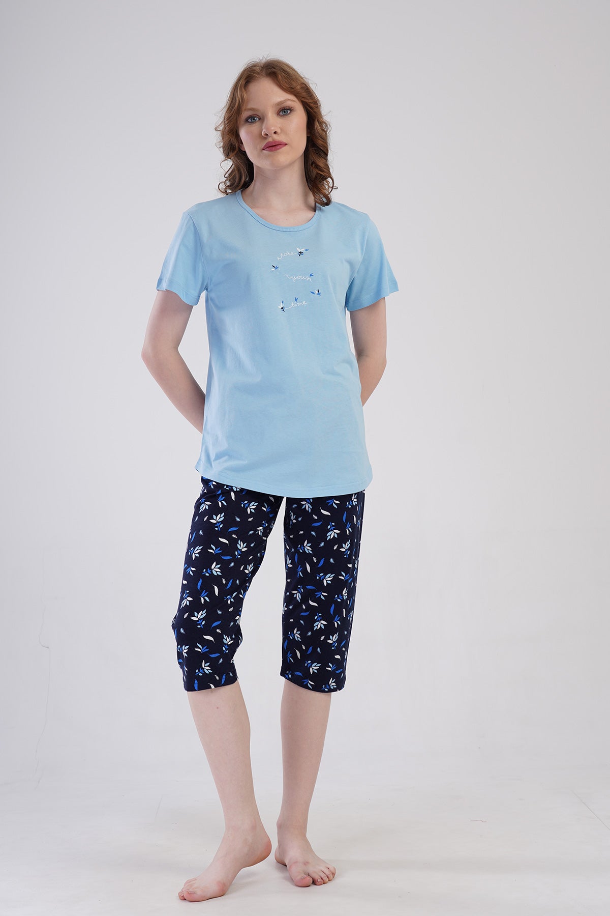 KADIN P.SUPREM O YAKA KISA KOL ETEGI OVAL KAPRI TAKIM