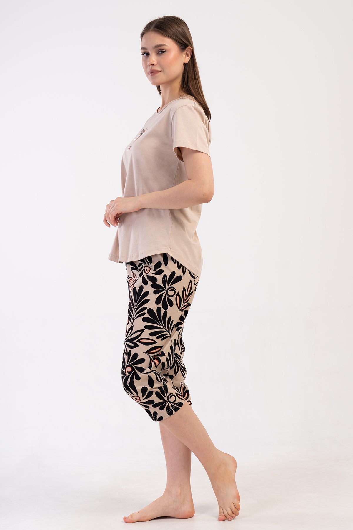 KADIN P.SUPREM XXL O YAKA KISA KOL ETEGI OVAL KAPRI TAKIM