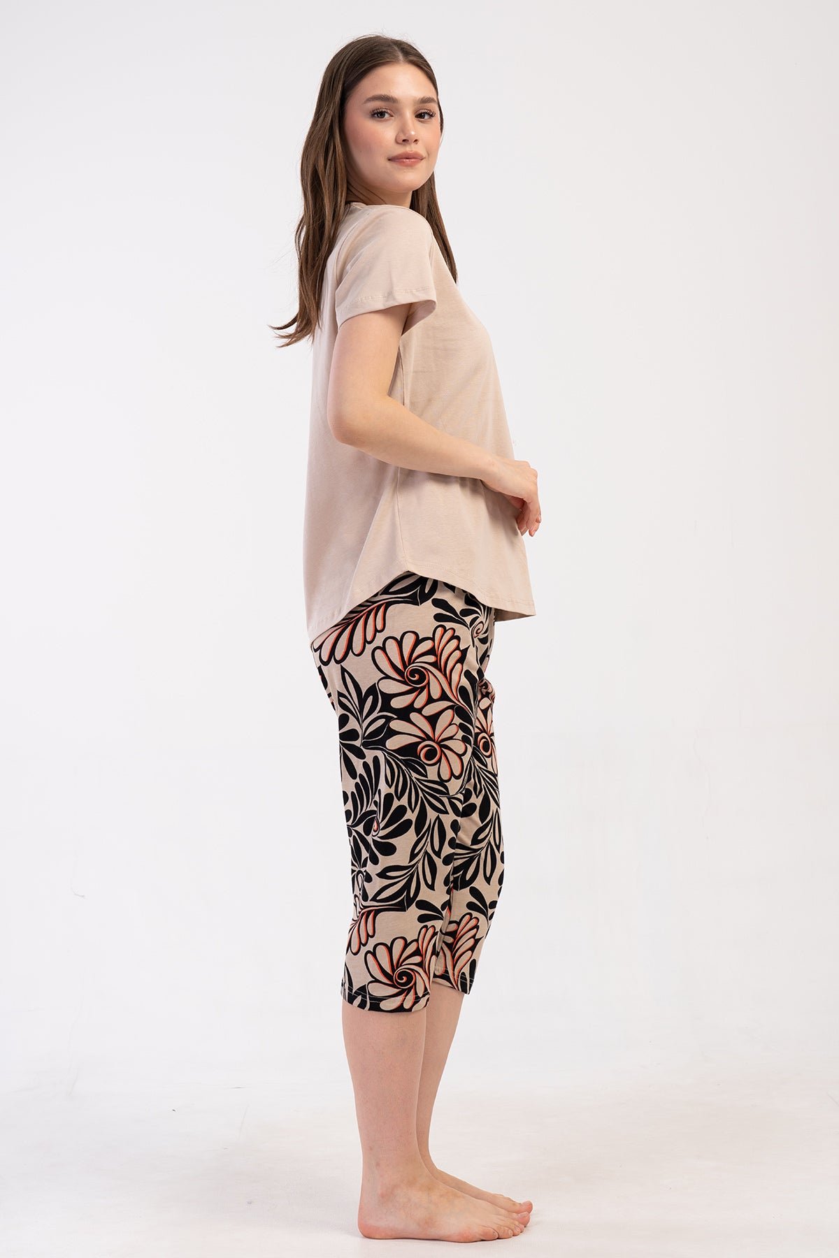 KADIN P.SUPREM XXL O YAKA KISA KOL ETEGI OVAL KAPRI TAKIM