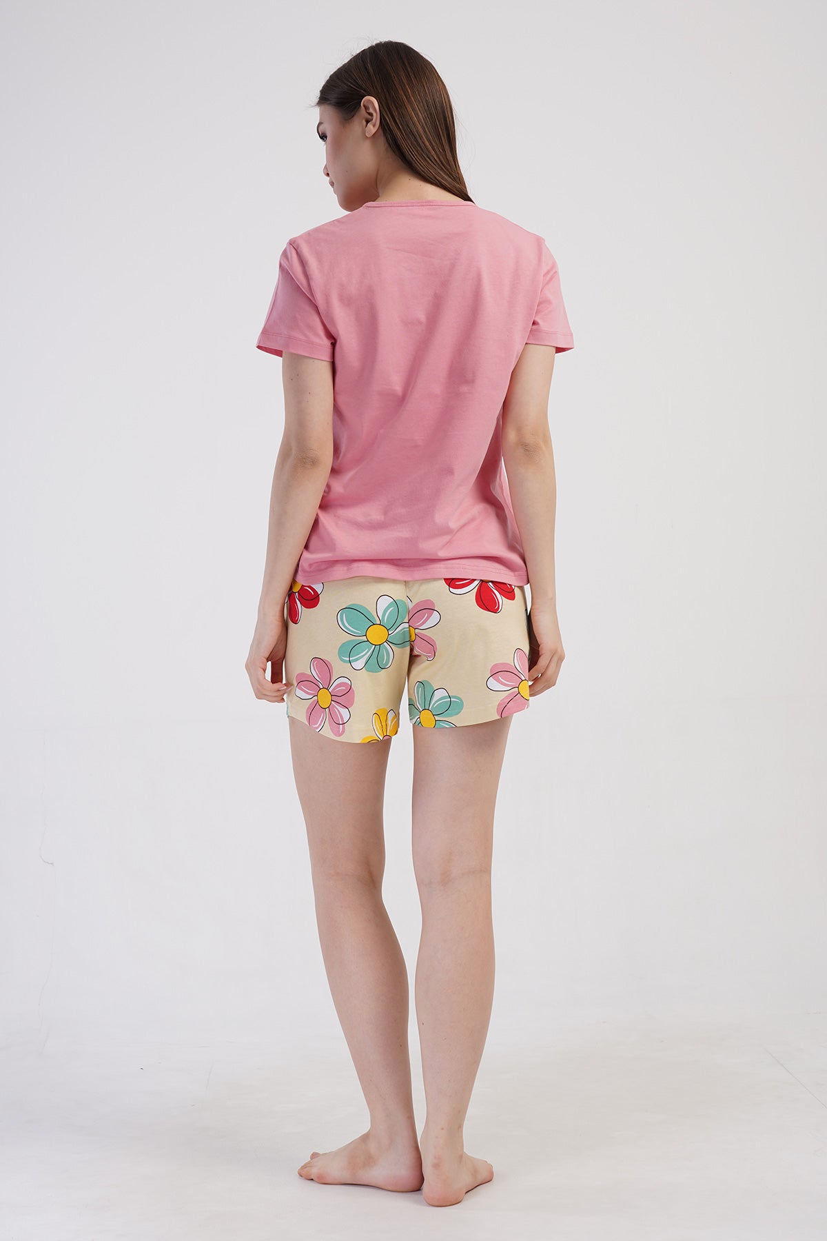 KADIN P.SUPREM O YAKA KISA KOL ETEGI OVAL SORT TAKIM