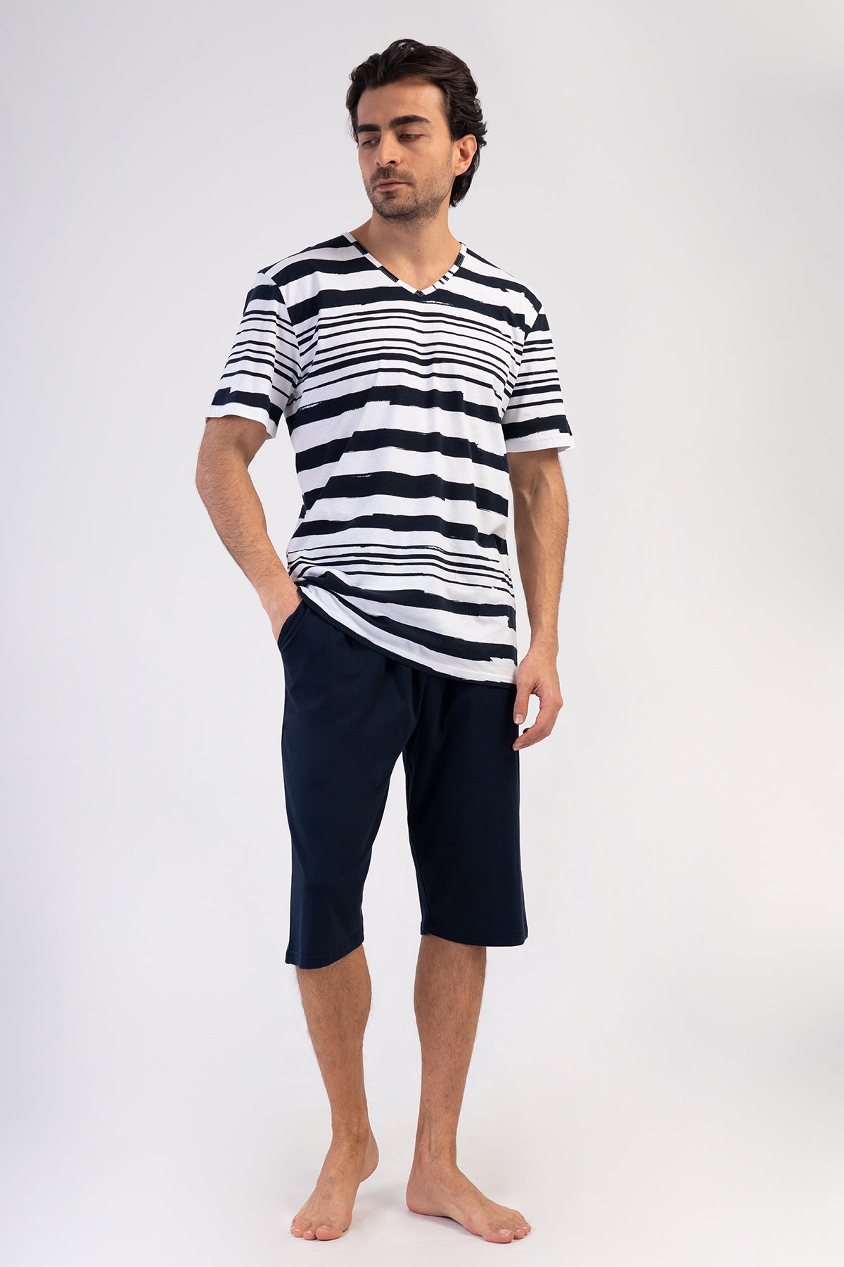 CEPLI ERKEK P.SUPREM XXL V YAKA KISA KOL KAPRI TAKIM