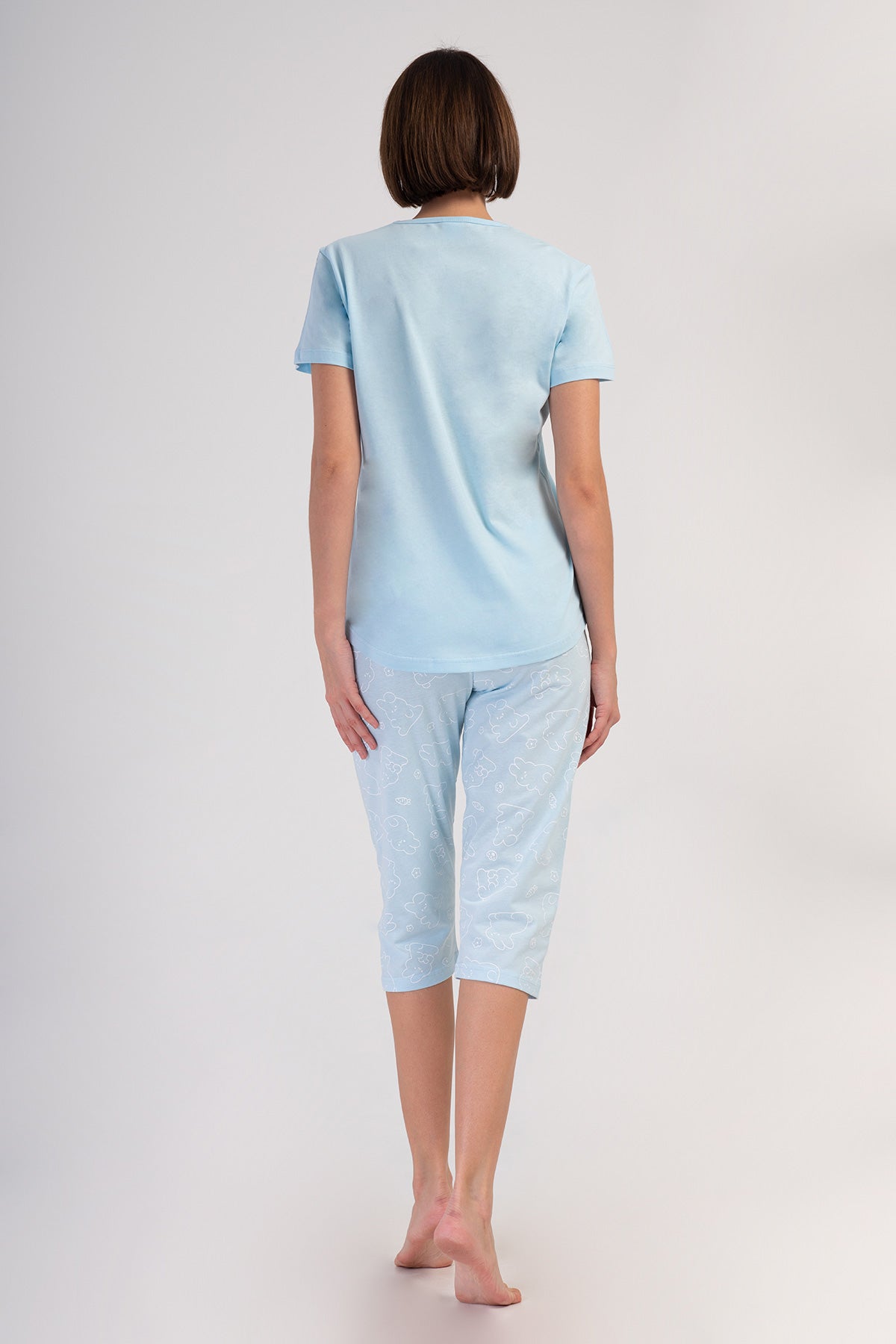 KADIN P.SUPREM O YAKA KISA KOL ETEGI OVAL KAPRI TAKIM