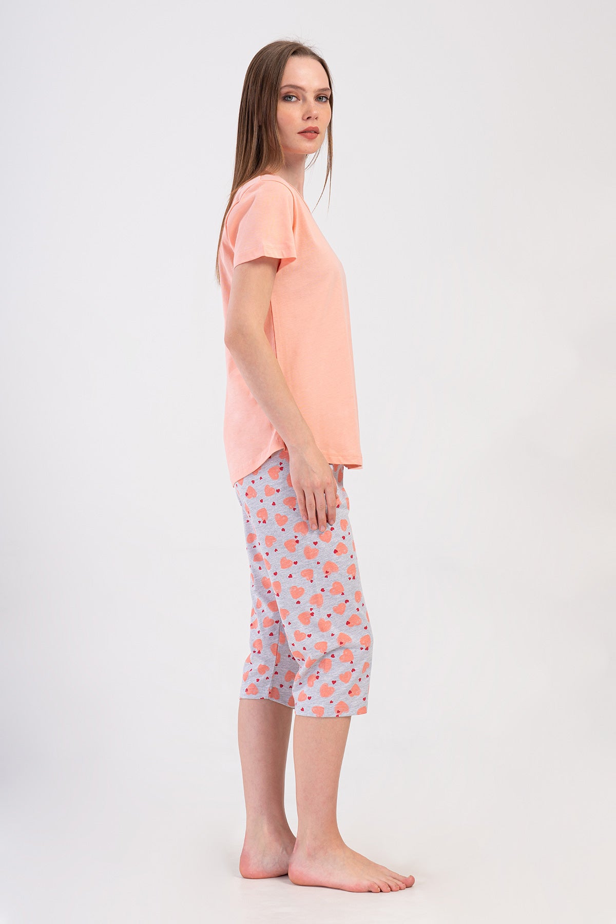 KADIN P.SUPREM O YAKA KISA KOL ETEGI OVAL KAPRI TAKIM