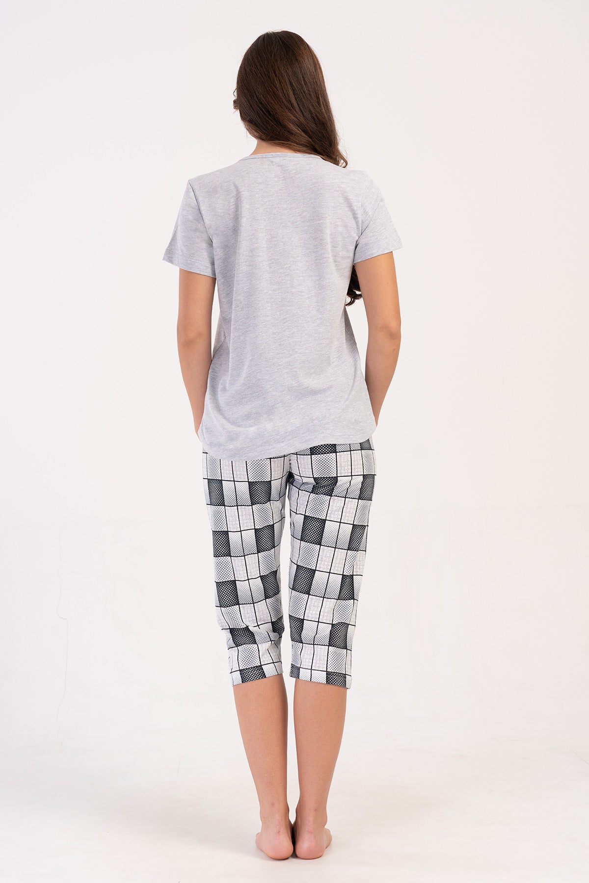 KADIN P.SUPREM O YAKA KISA KOL ETEGI OVAL KAPRI TAKIM