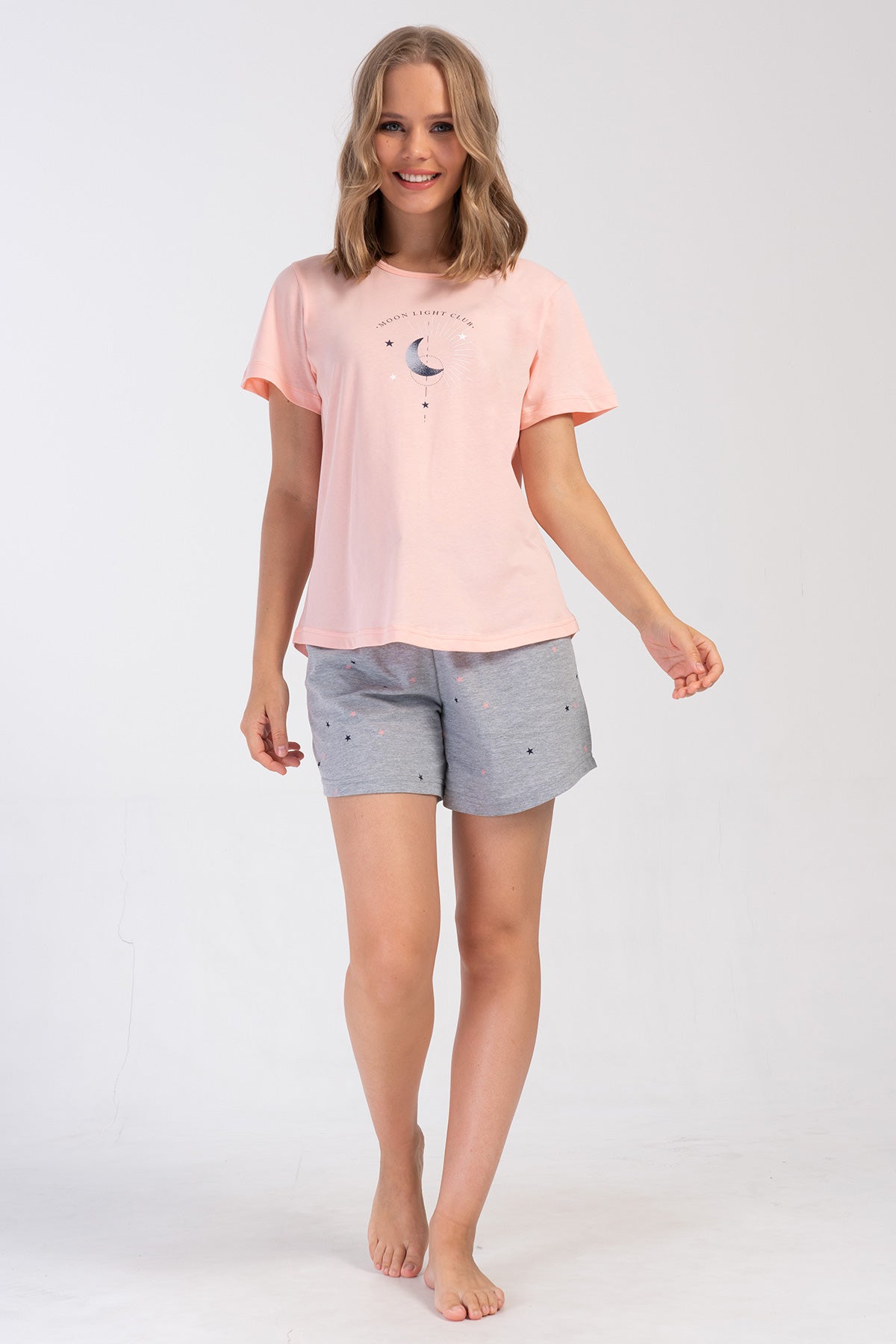 KADIN P.SUPREM XXL O YAKA KISA KOL ETEGI OVAL SORT TAKIM