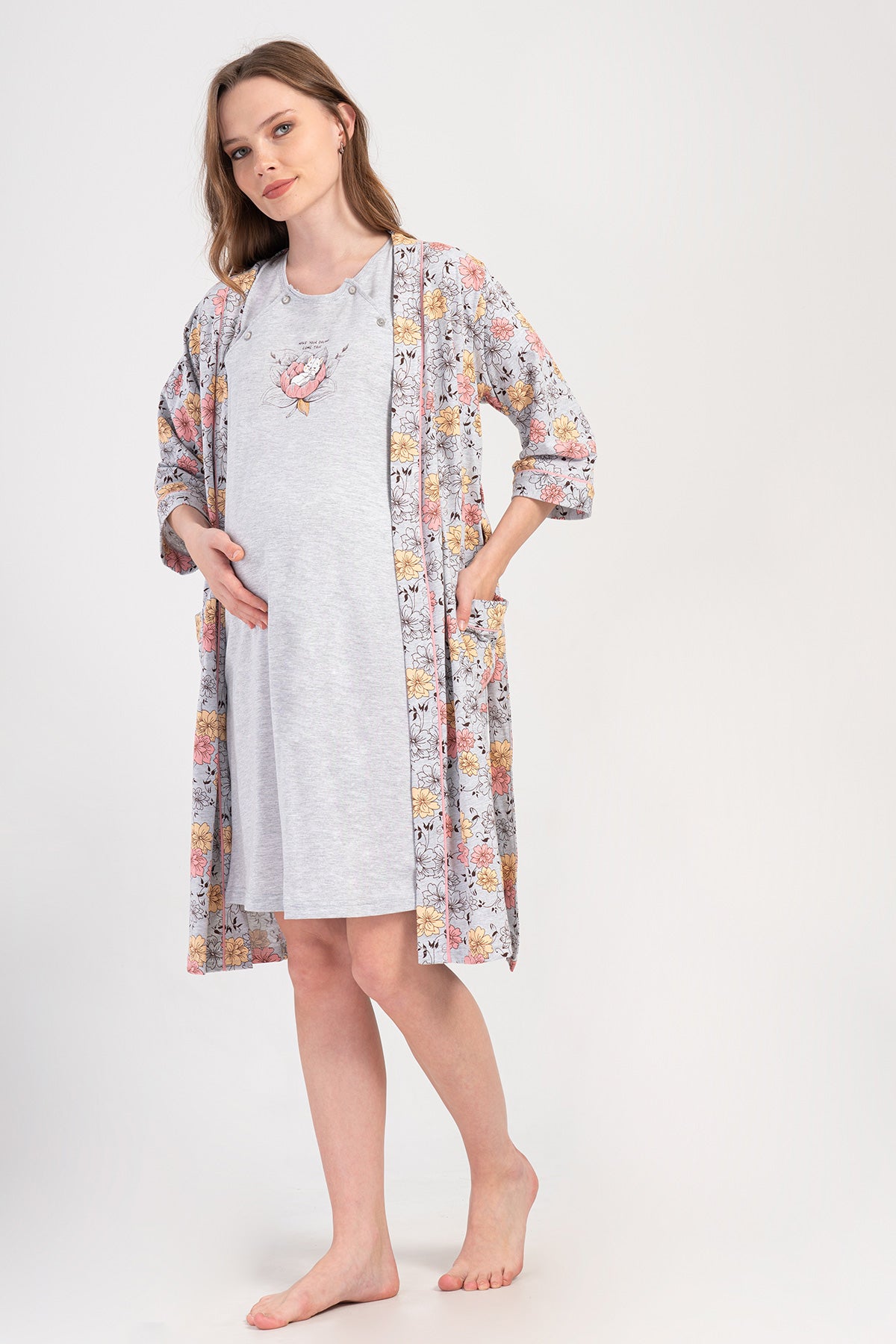 KADIN P.SUPREM 3/4 KOL HAMILE SABAHLIK TAKIM