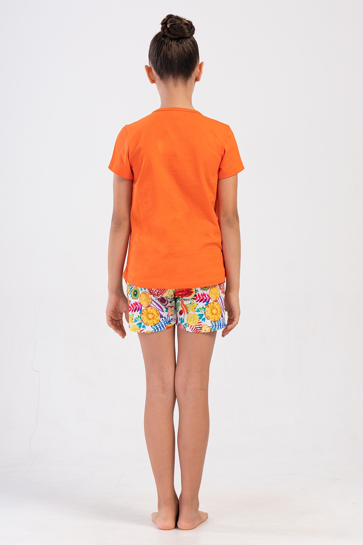 KIZ COCUK P.SUPREM O YAKA KISA KOL ETEGI OVAL SORT TAKIM(7-8/13-14)