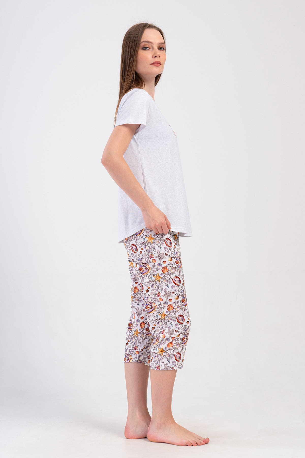 KADIN P.SUPREM O YAKA KISA KOL ETEGI OVAL KAPRI TAKIM