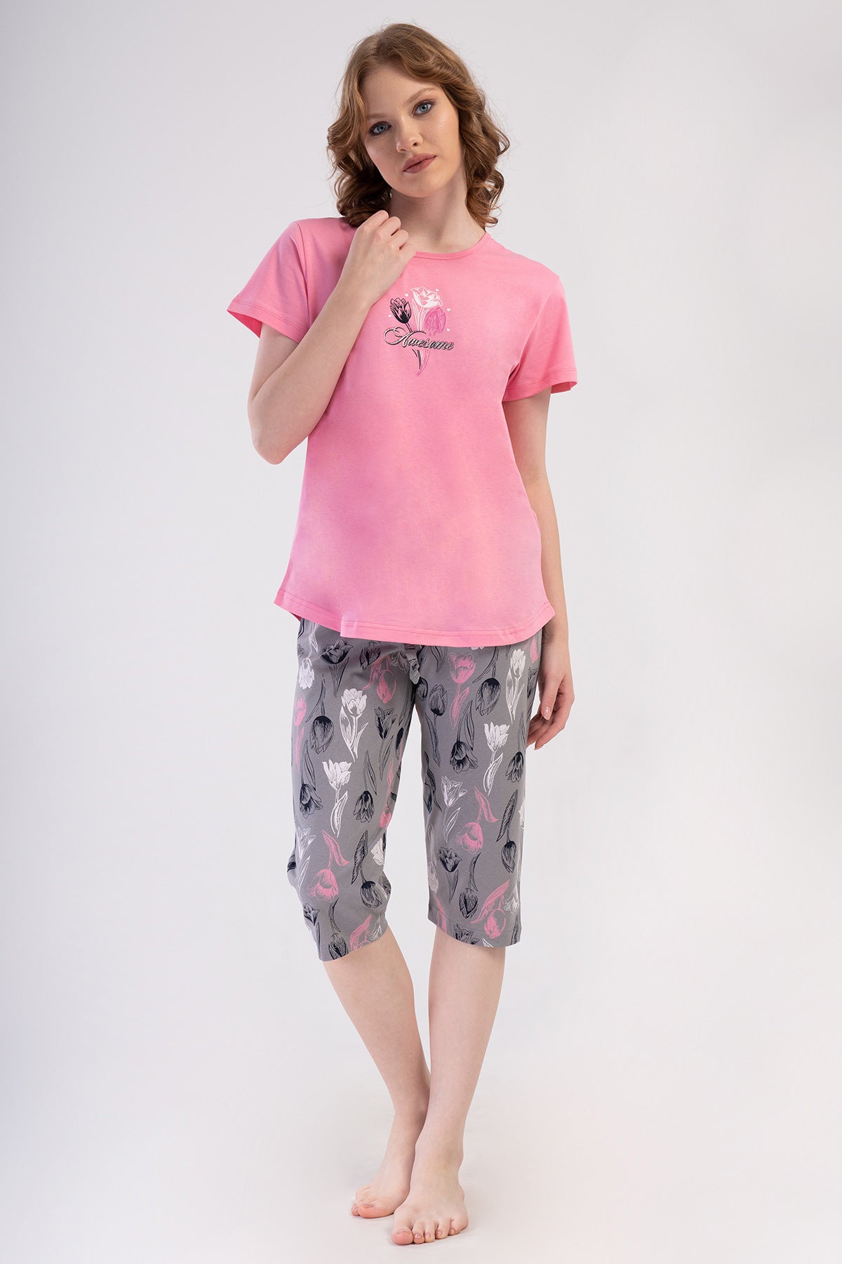 KADIN P.SUPREM O YAKA KISA KOL ETEGI OVAL KAPRI TAKIM