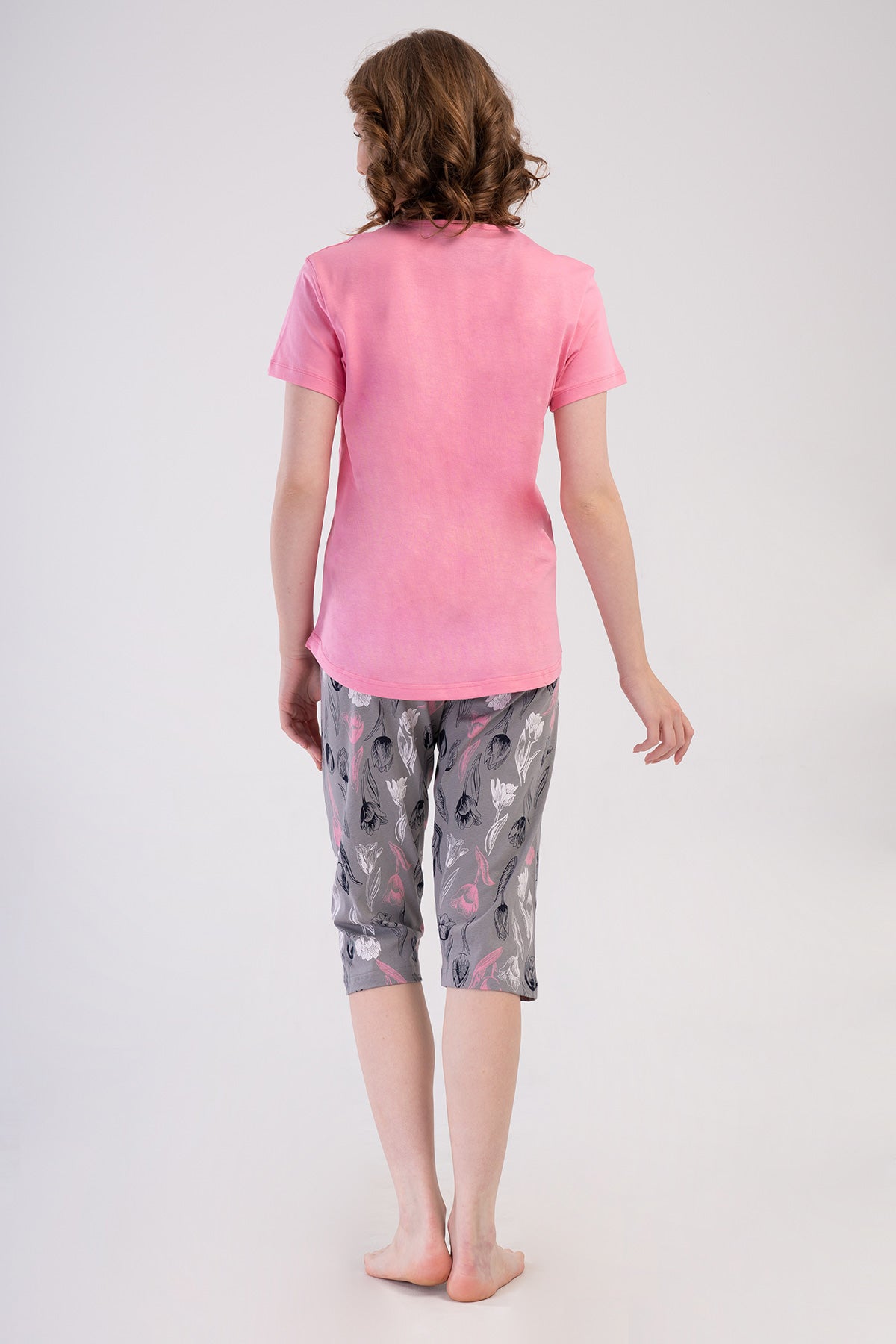 KADIN P.SUPREM O YAKA KISA KOL ETEGI OVAL KAPRI TAKIM