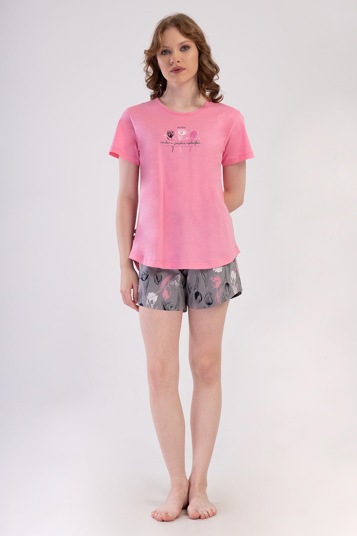 KADIN P.SUPREM O YAKA KISA KOL ETEGI OVAL SORT TAKIM