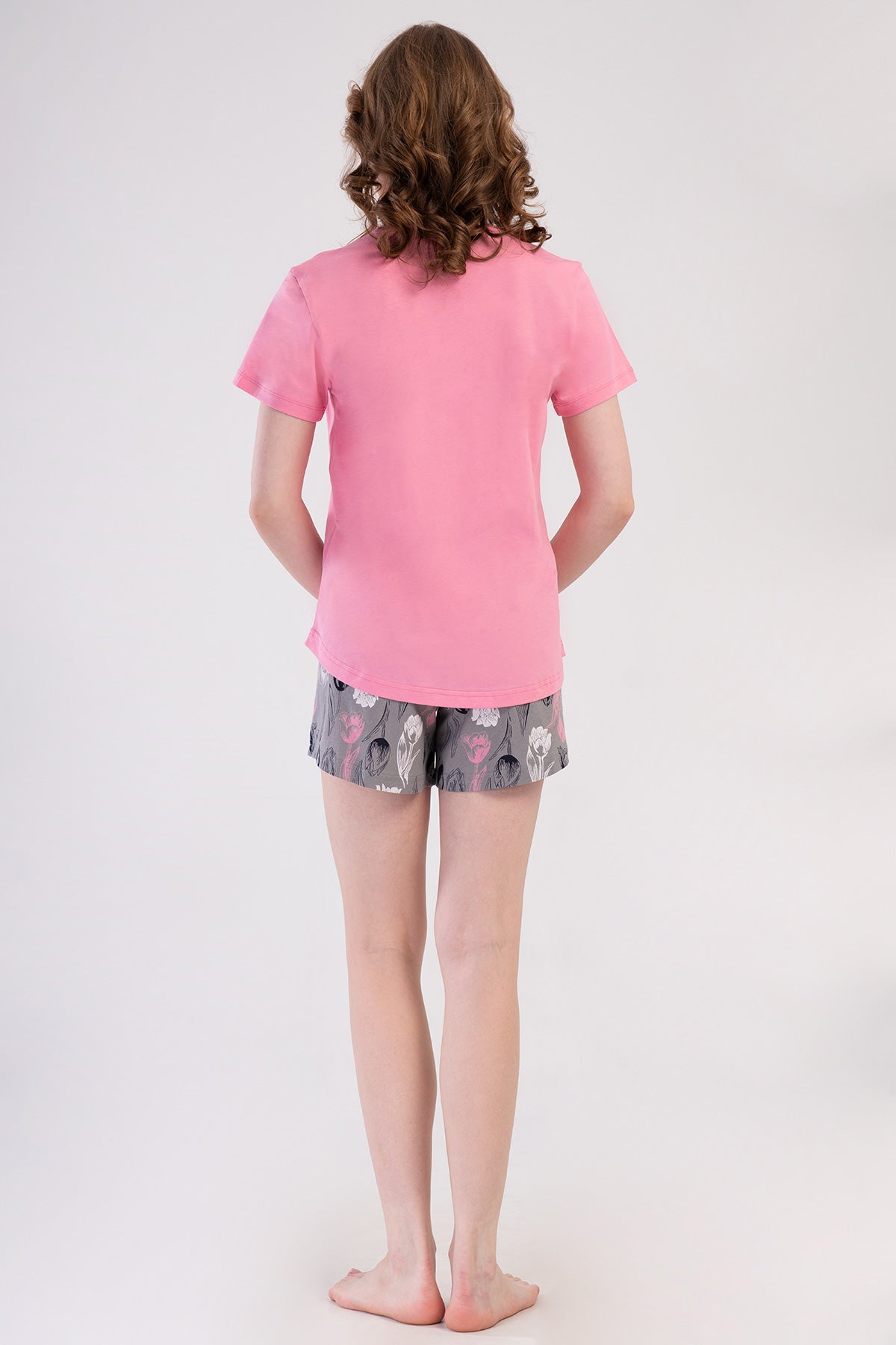 KADIN P.SUPREM O YAKA KISA KOL ETEGI OVAL SORT TAKIM