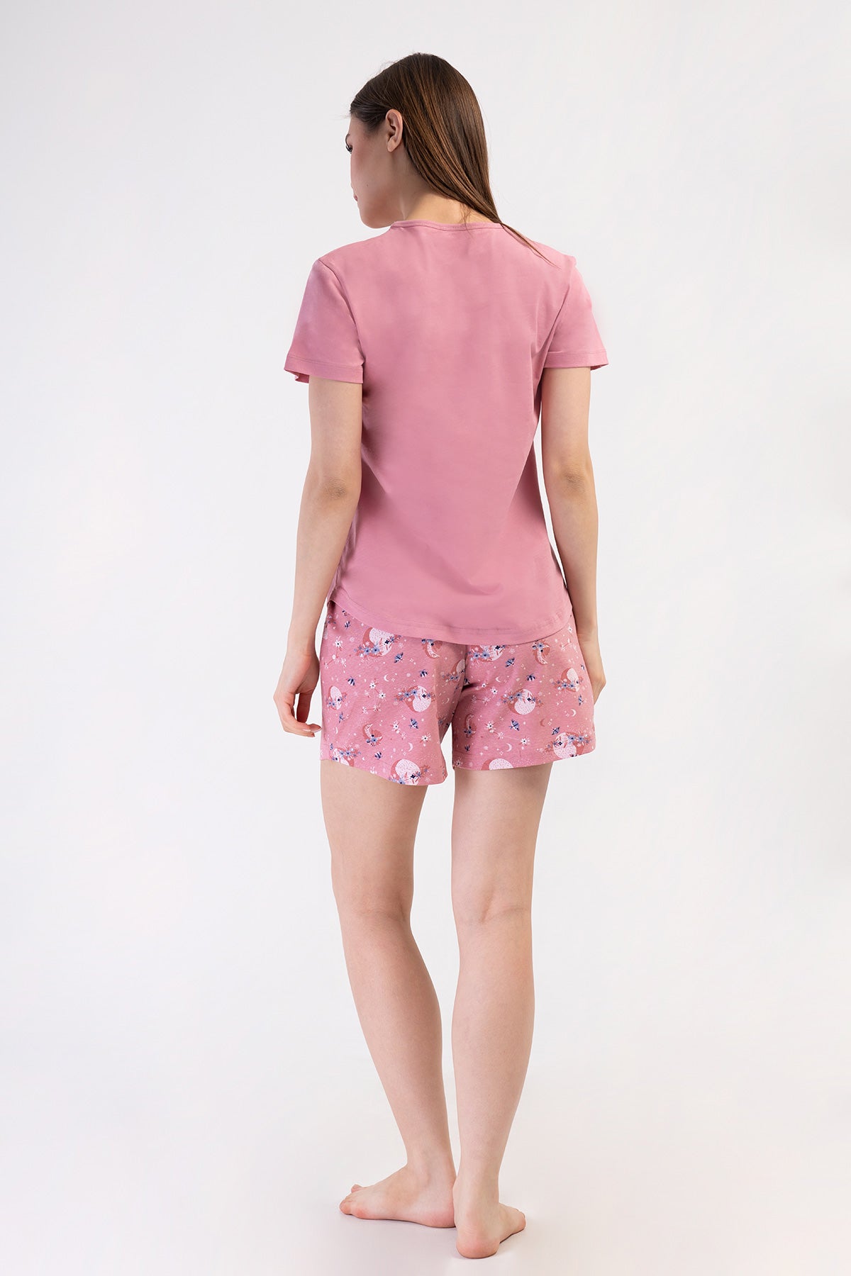 KADIN P.SUPREM O YAKA KISA KOL ETEGI OVAL SORT TAKIM