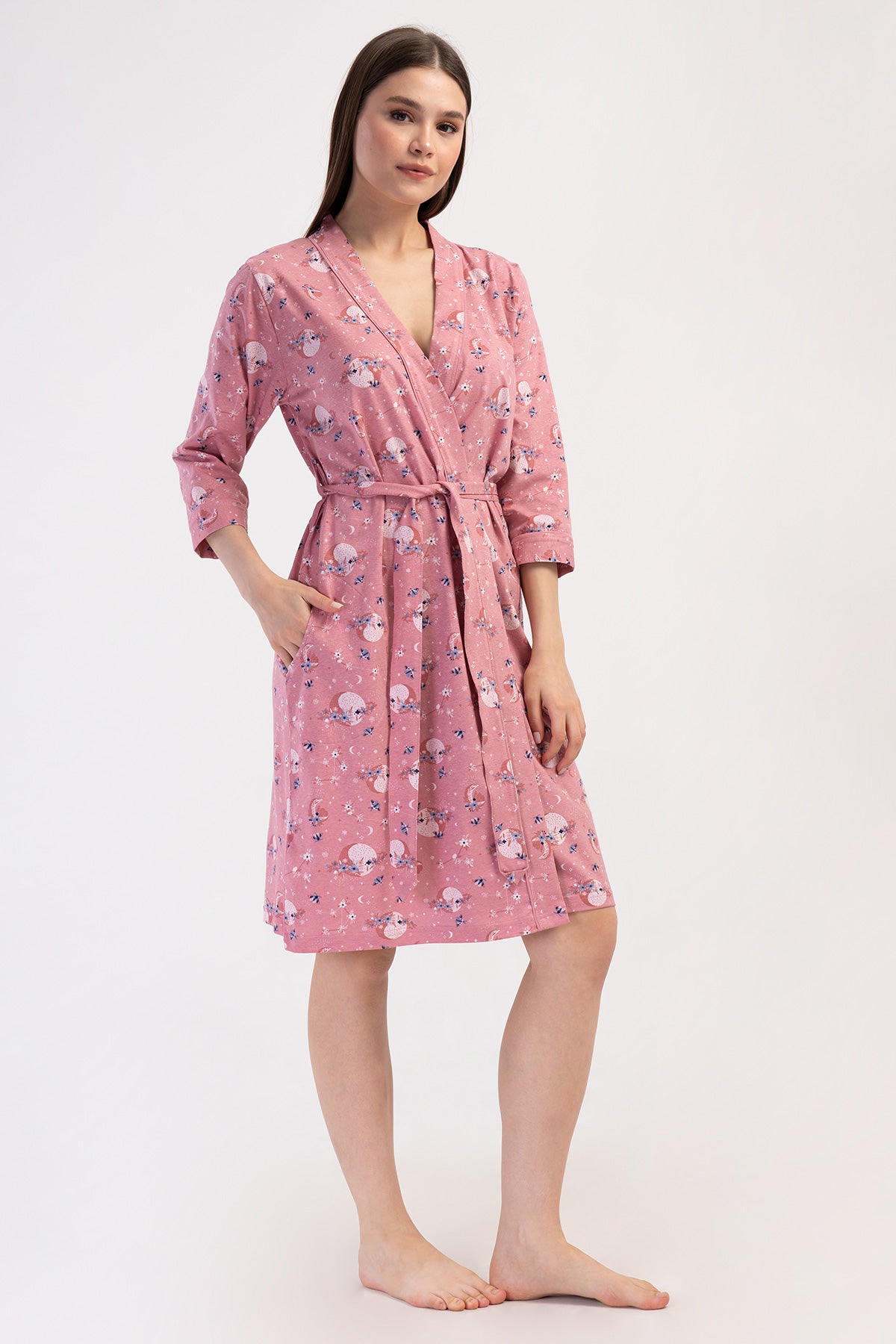 KADIN P.SUPREM 3/4KOL CEPLI SABAHLIK