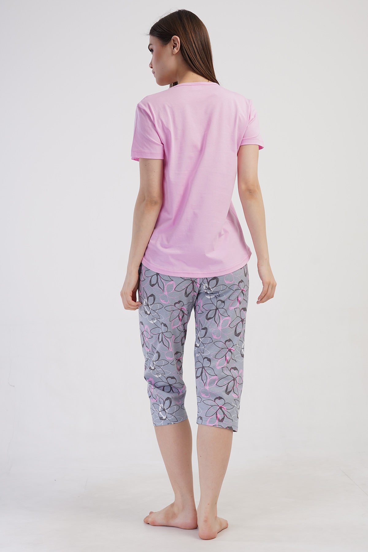 KADIN P.SUPREM O YAKA KISA KOL ETEGI OVAL KAPRI TAKIM