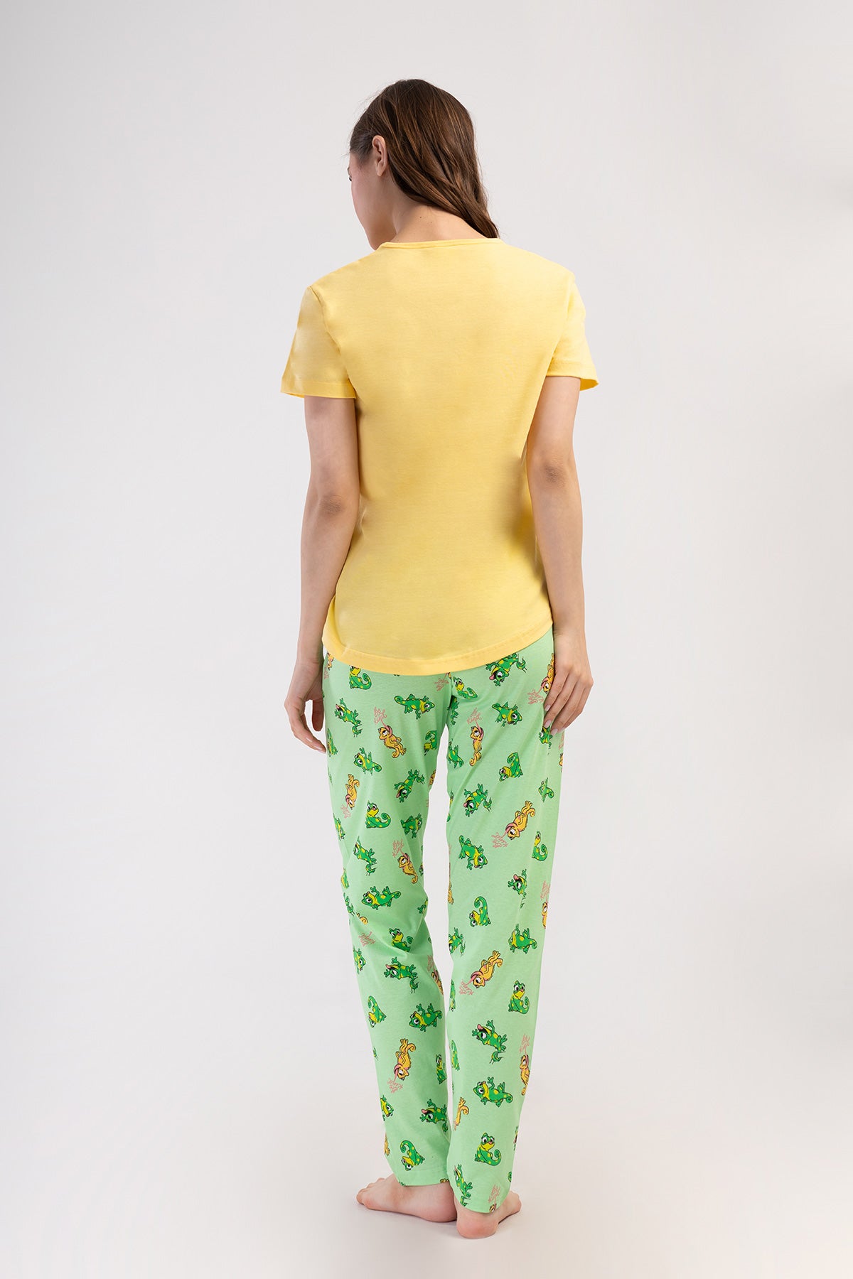 KADIN P.SUPREM O YAKA KISA KOL ETEGI OVAL PIJAMA TAKIM