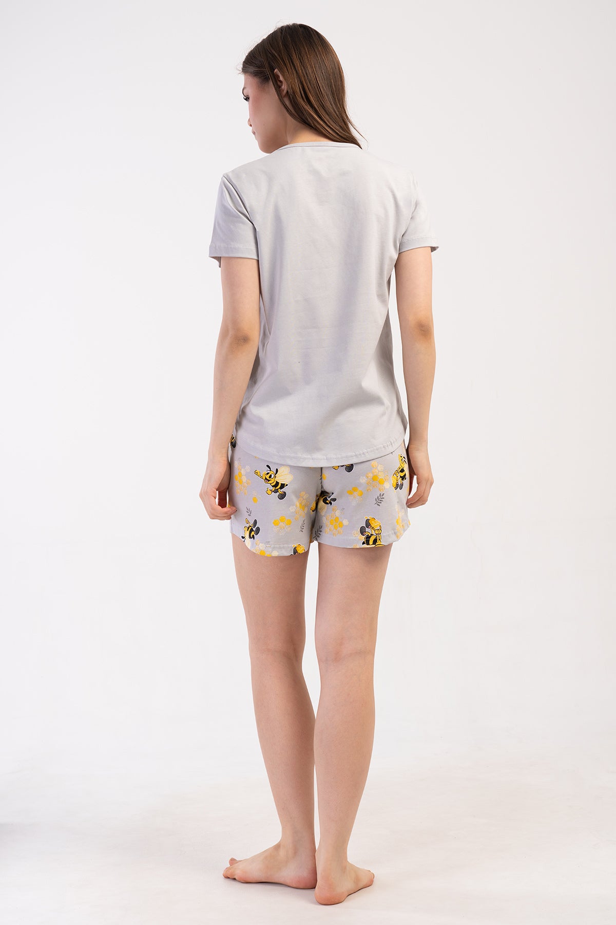 KADIN P.SUPREM O YAKA KISA KOL ETEGI OVAL SORT TAKIM