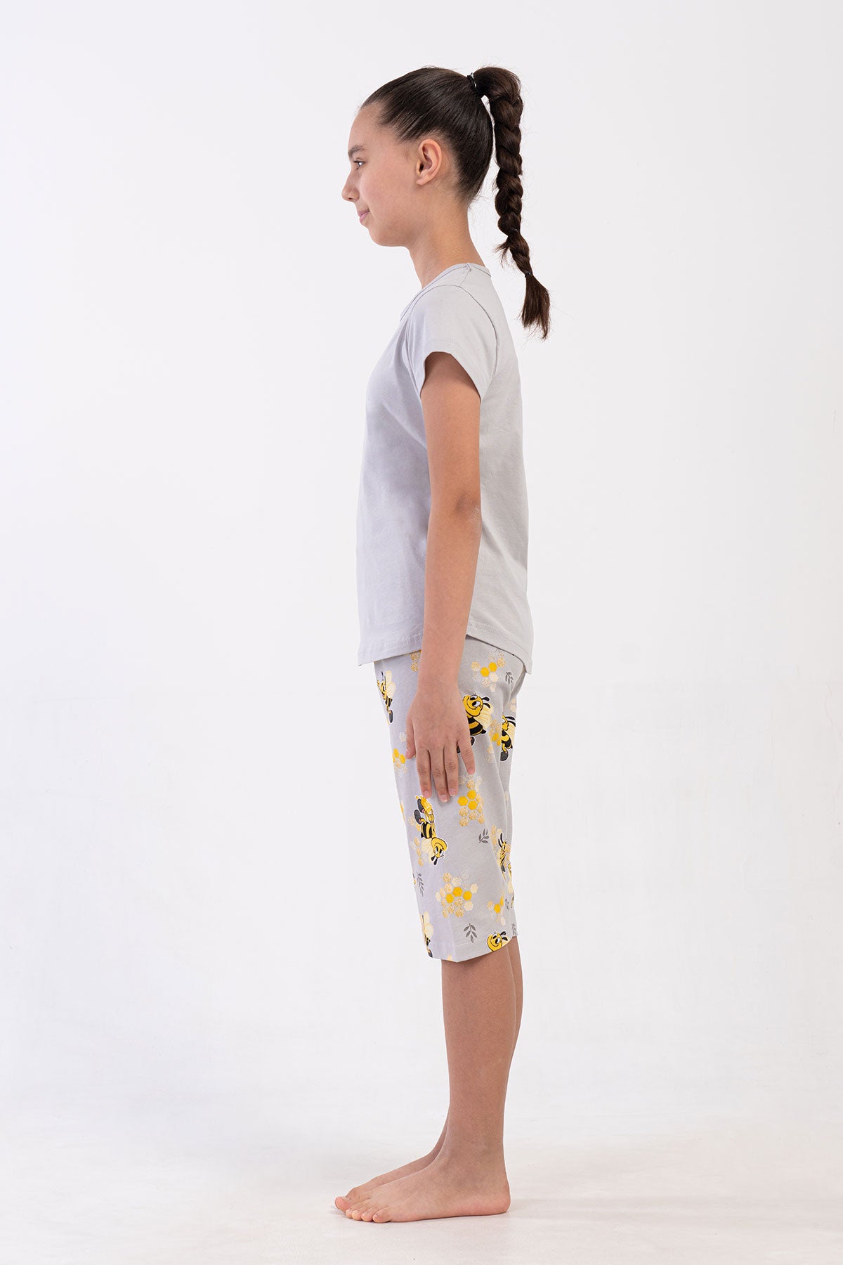 KIZ COCUK P.SUPREM O YAKA KISA KOL ETEGI OVAL KAPRI TAKIM(7-8/13-14)