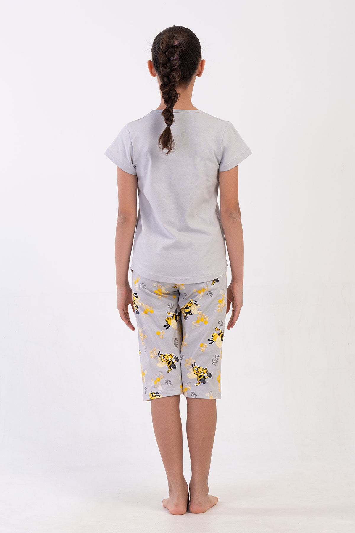 KIZ COCUK P.SUPREM O YAKA KISA KOL ETEGI OVAL KAPRI TAKIM(7-8/13-14)