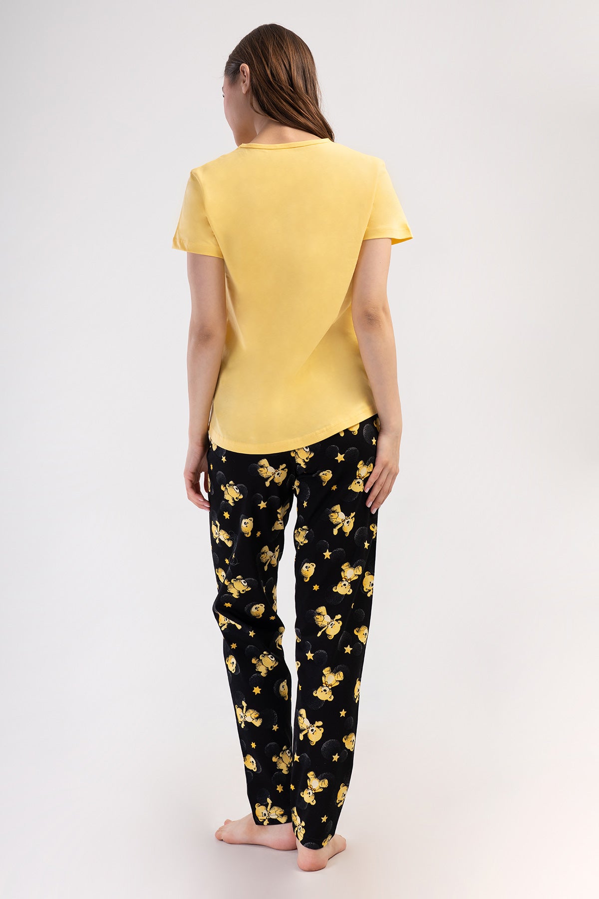 KADIN P.SUPREM O YAKA KISA KOL ETEGI OVAL PIJAMA TAKIM