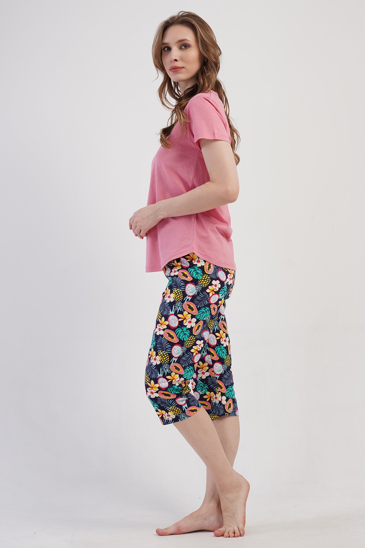 KADIN P.SUPREM O YAKA KISA KOL ETEGI OVAL KAPRI TAKIM