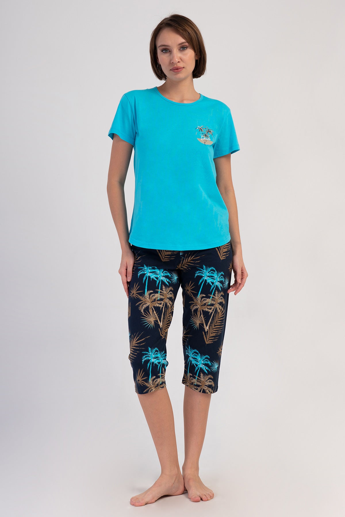 KADIN P.SUPREM O YAKA KISA KOL ETEGI OVAL KAPRI TAKIM