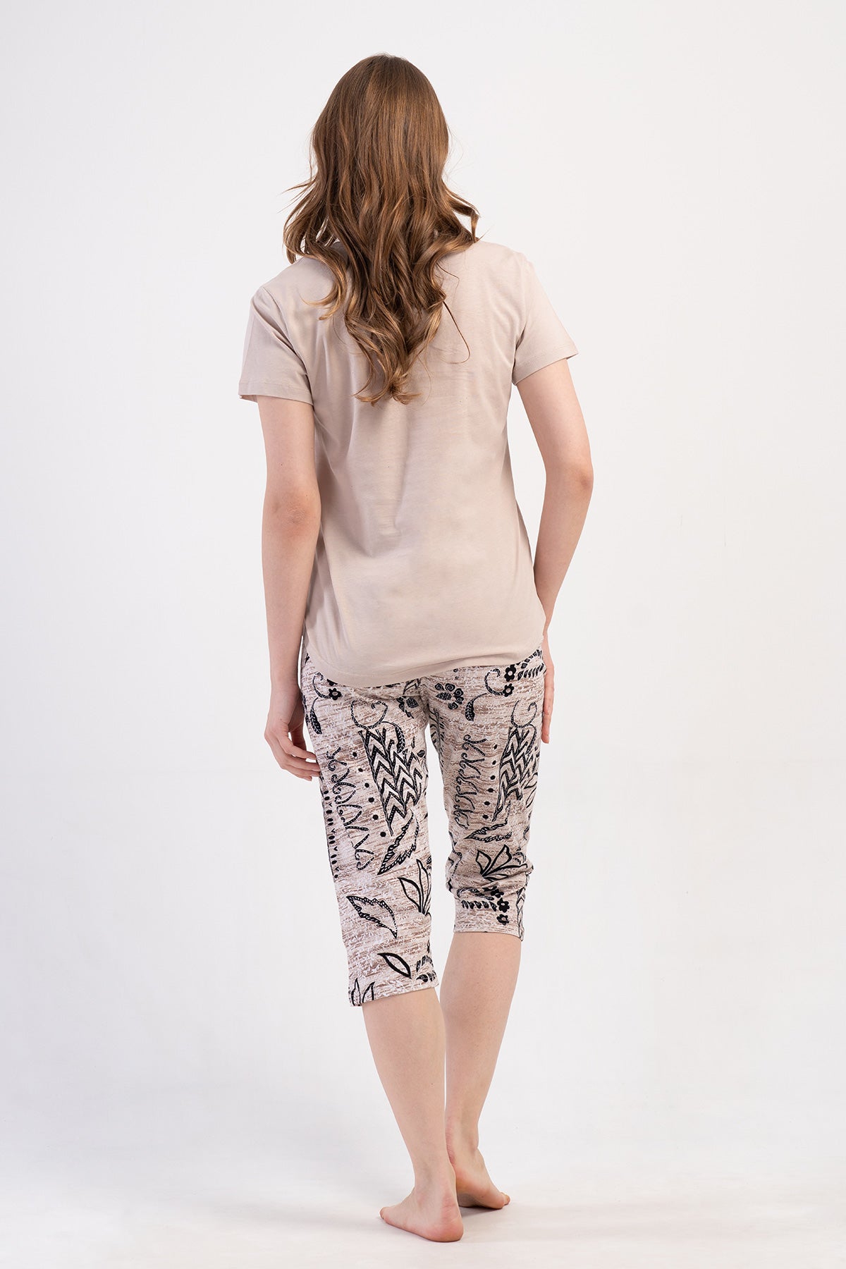 KADIN P.SUPREM O YAKA KISA KOL ETEGI OVAL KAPRI TAKIM