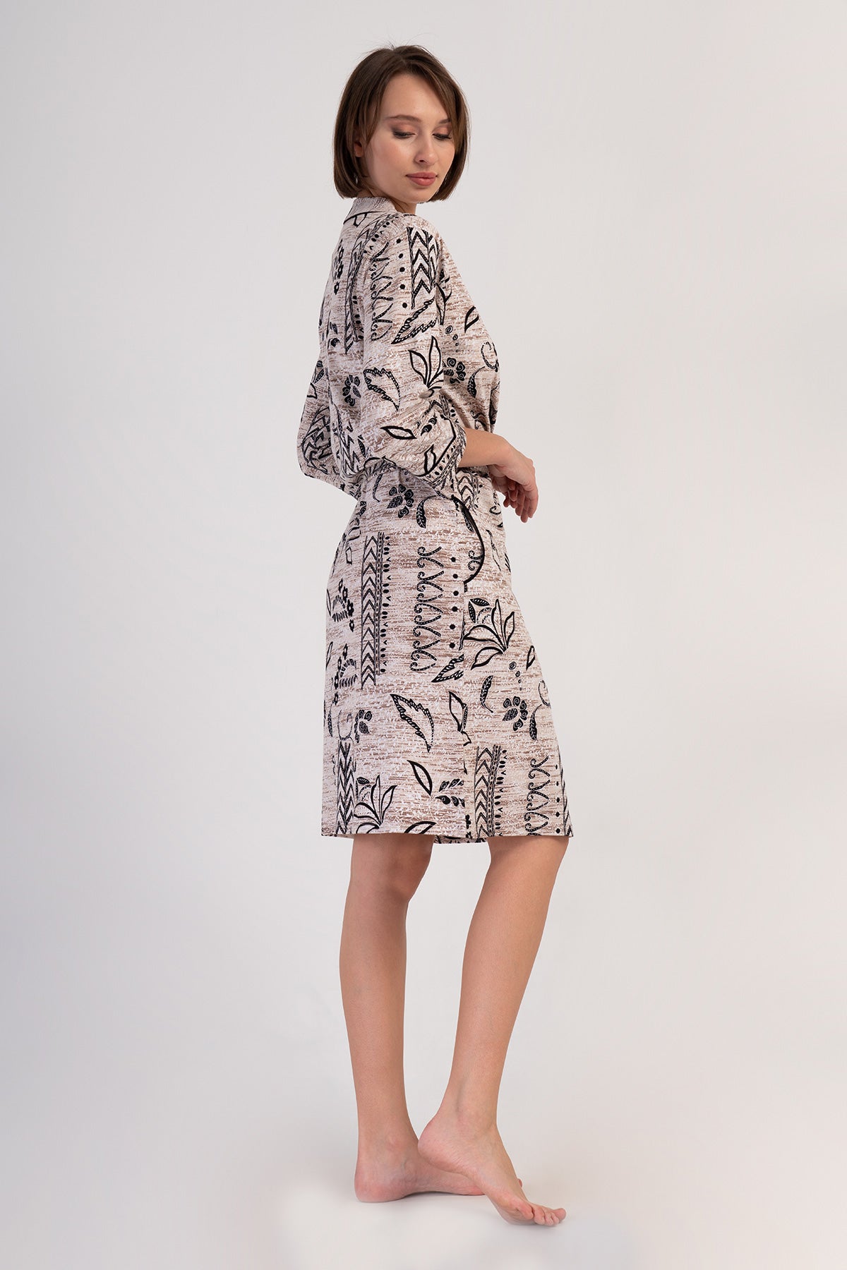 KADIN P.SUPREM 3/4KOL CEPLI SABAHLIK