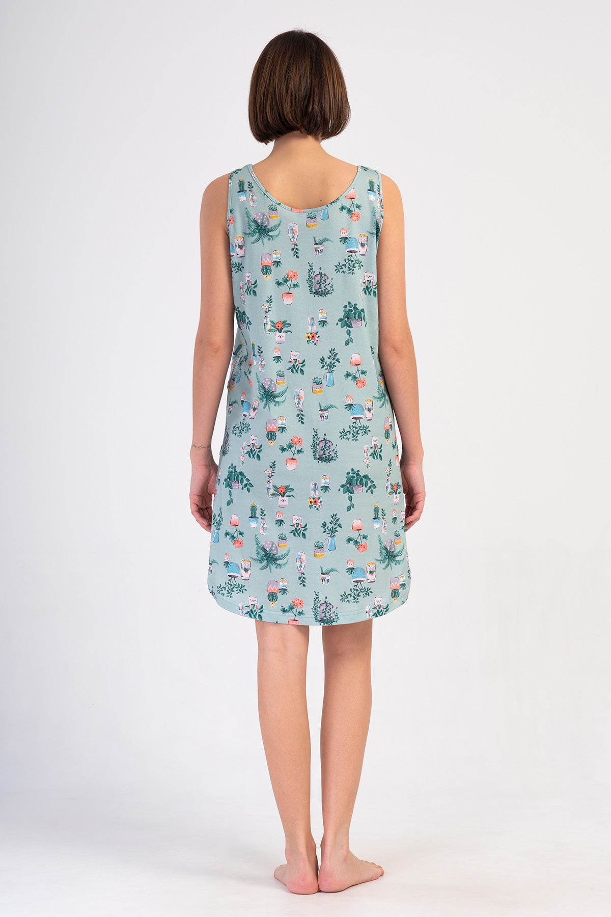 KADIN P.SUPREM O YAKA GENIS ASKILI ETEGI OVAL CEPLI TUNIK