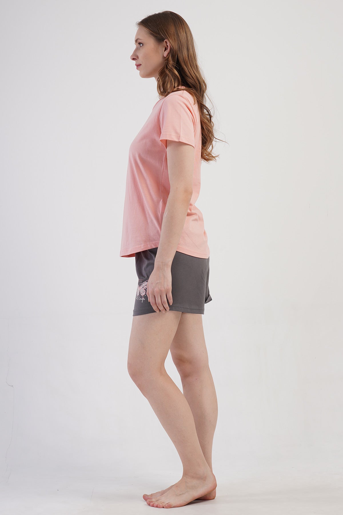 KADIN P.SUPREM O YAKA KISA KOL ETEGI OVAL SORT TAKIM