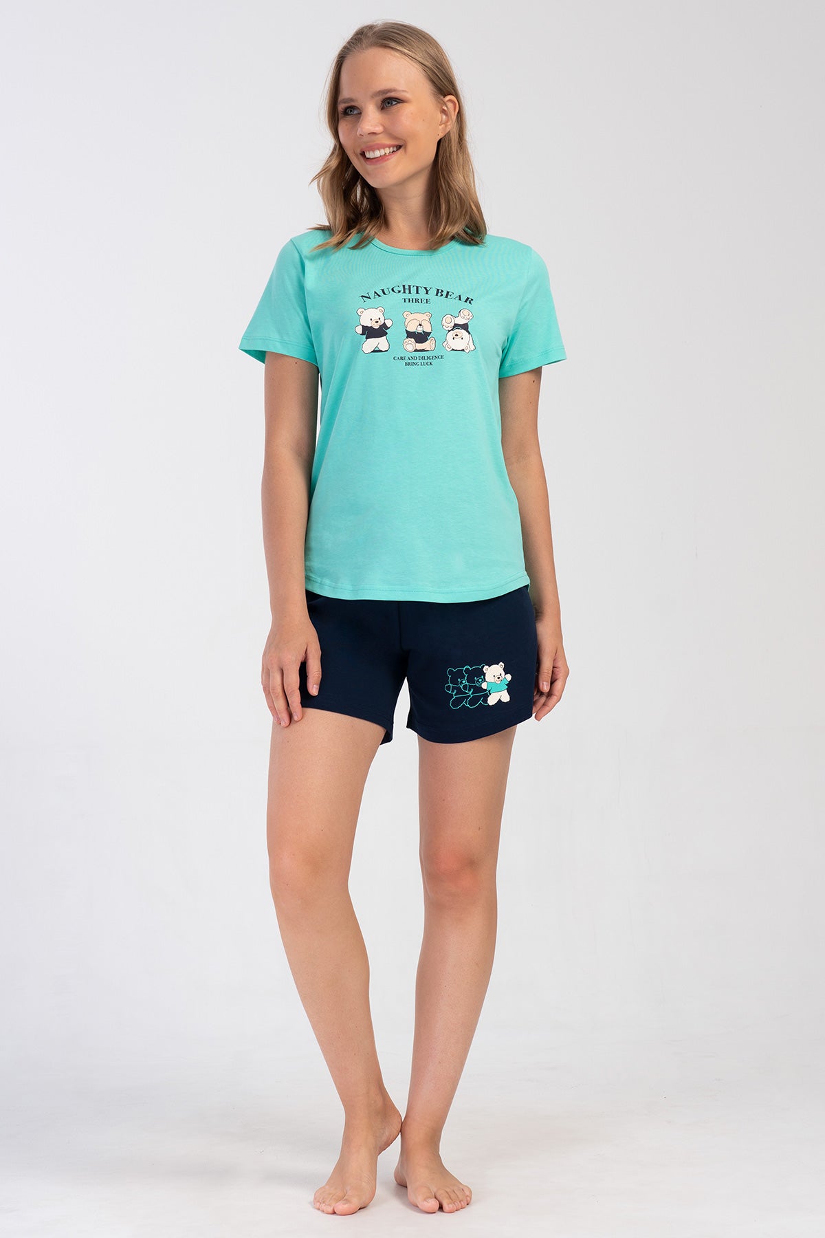 KADIN P.SUPREM O YAKA KISA KOL ETEGI OVAL SORT TAKIM