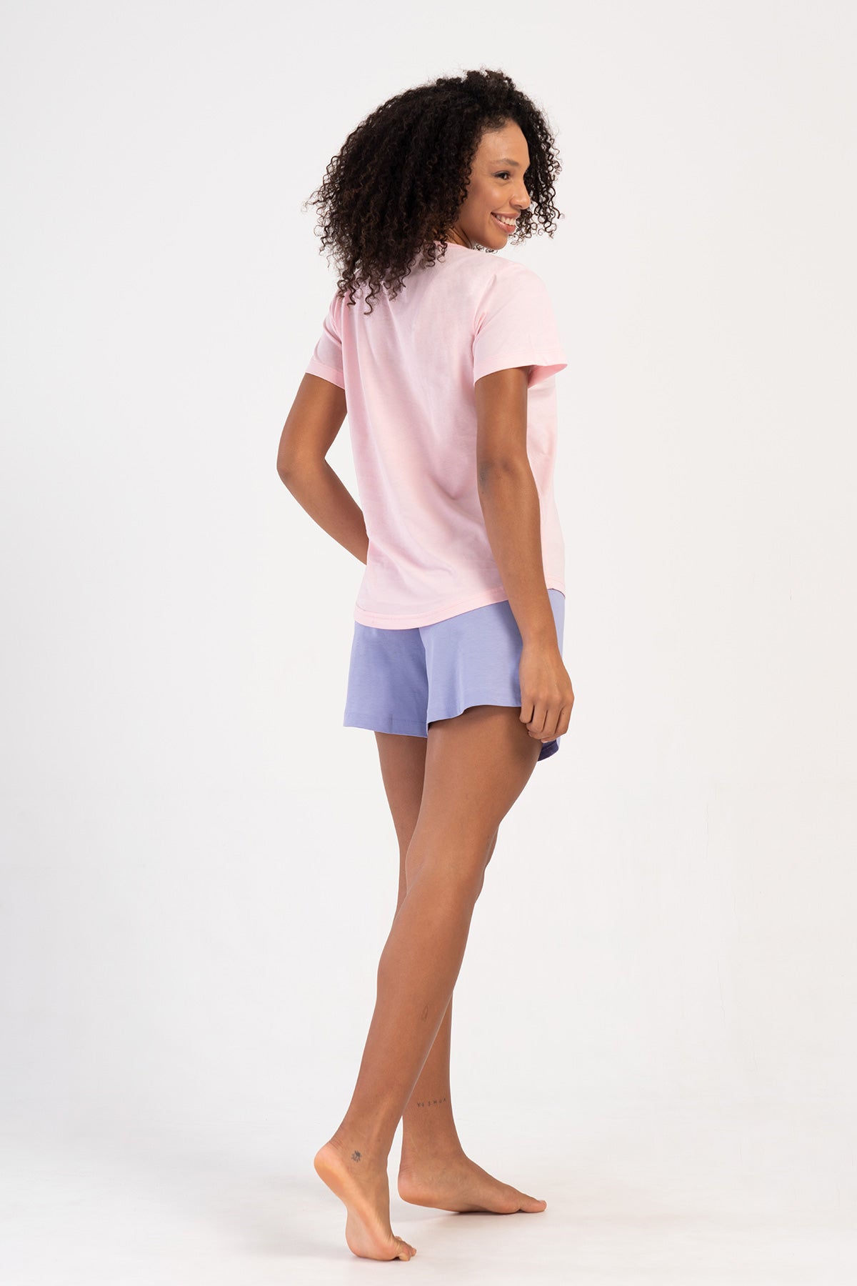 KADIN P.SUPREM O YAKA KISA KOL ETEGI OVAL SORT TAKIM