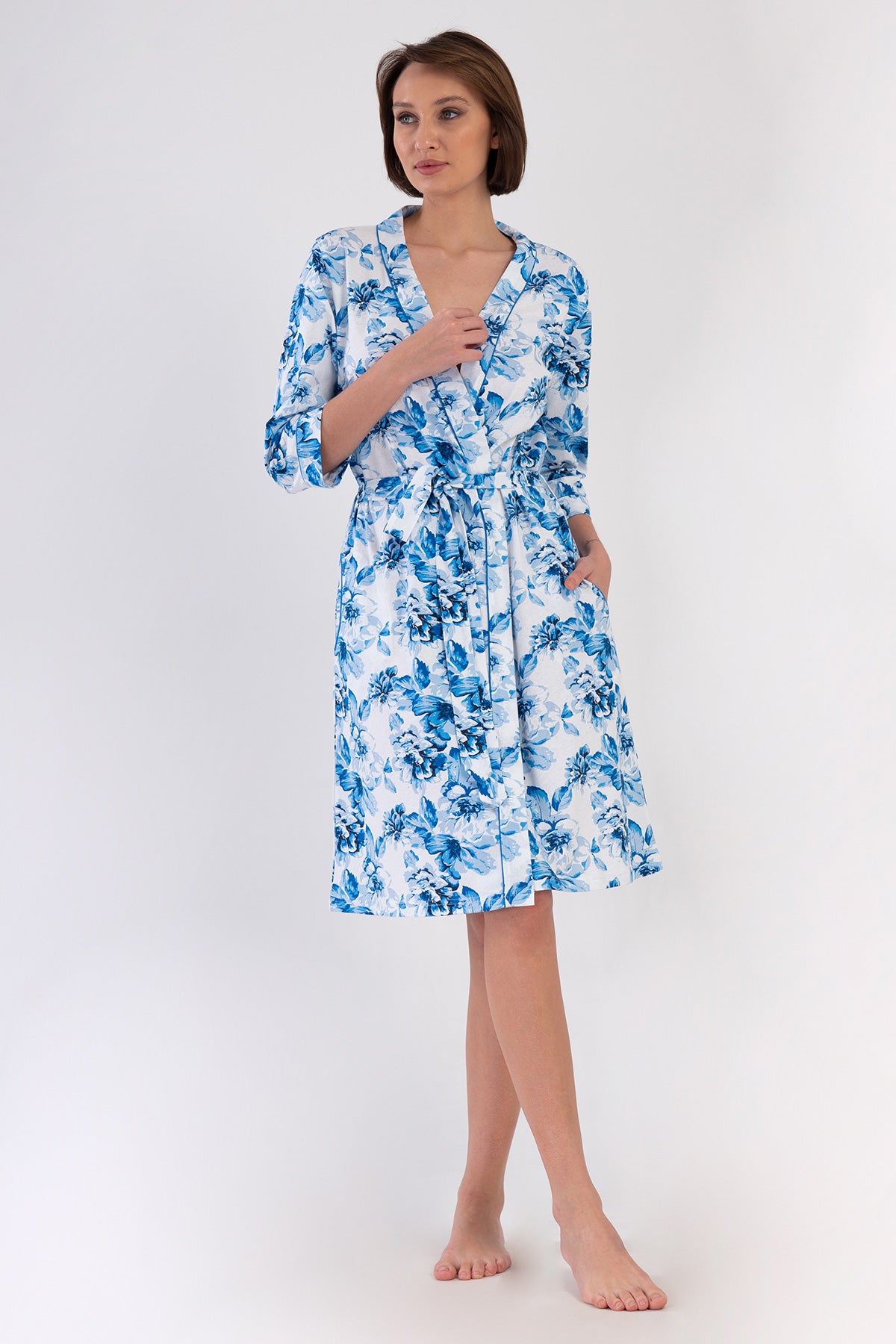 KADIN P.SUPREM 3/4KOL CEPLI SABAHLIK