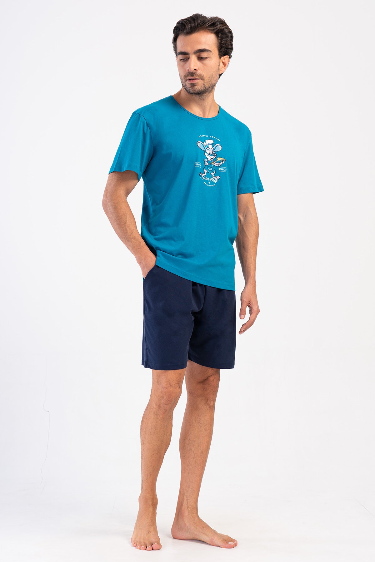 CEPLI ERKEK P.SUPREM O YAKA KISA KOL SORT TAKIM