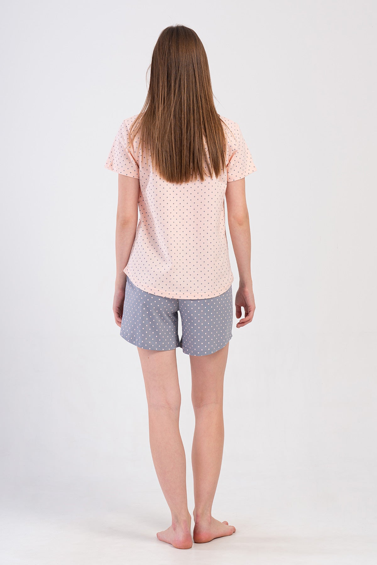 KADIN P.SUPREM XXL O YAKA KISA KOL ETEGI OVAL SORT TAKIM