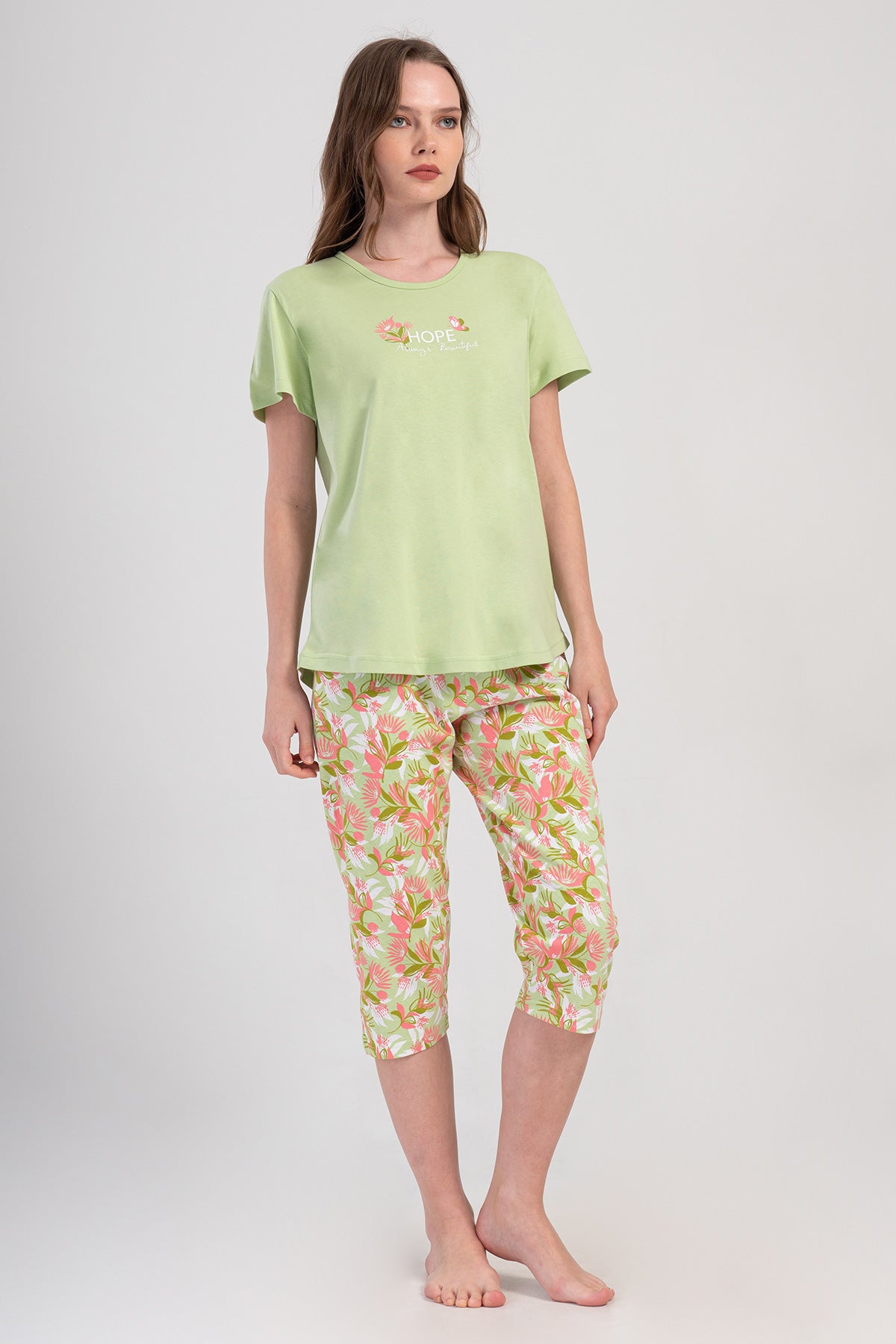 KADIN P.SUPREM O YAKA KISA KOL ETEGI OVAL KAPRI TAKIM