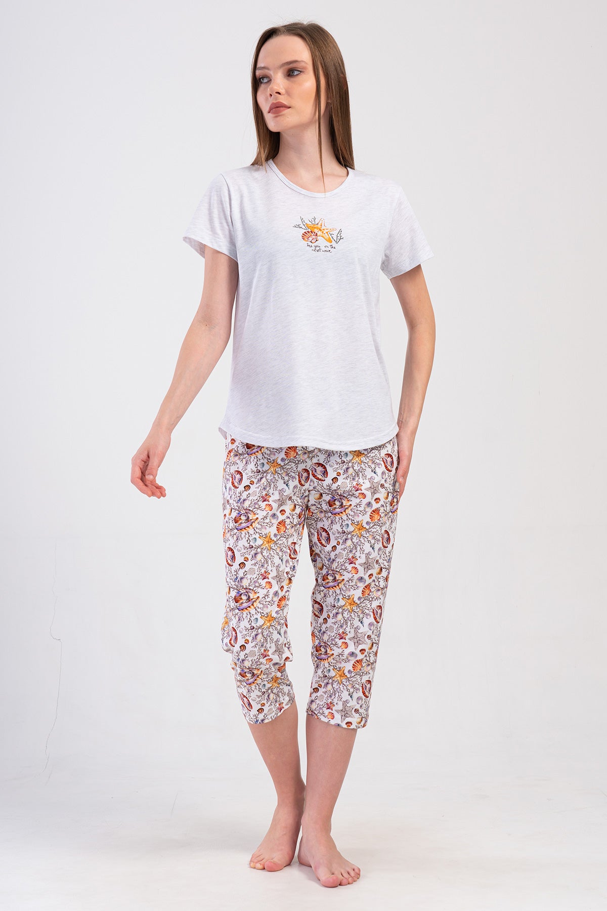 KADIN P.SUPREM O YAKA KISA KOL ETEGI OVAL KAPRI TAKIM