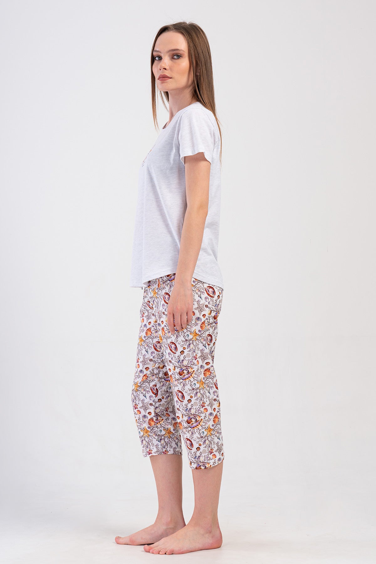 KADIN P.SUPREM O YAKA KISA KOL ETEGI OVAL KAPRI TAKIM