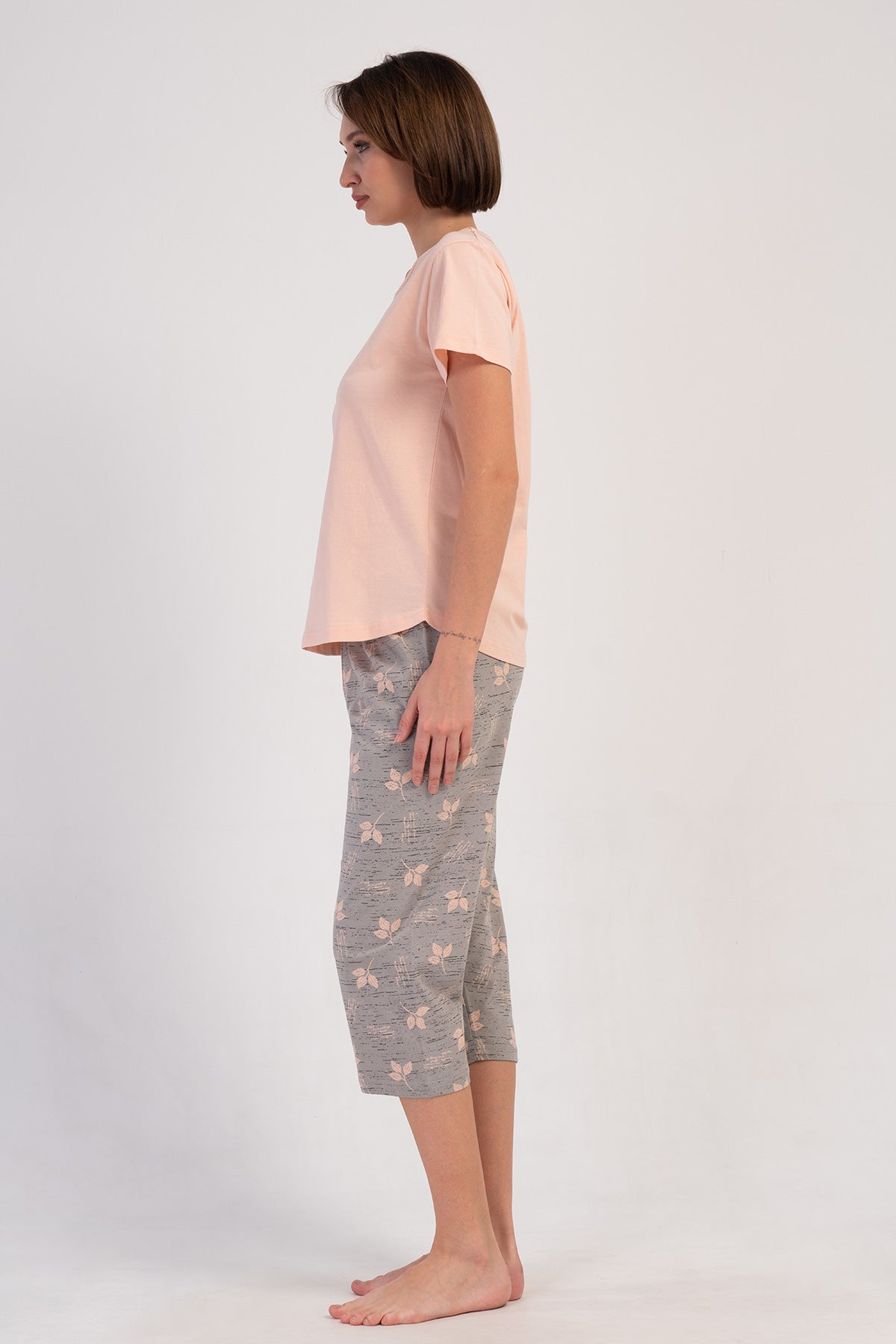 KADIN P.SUPREM O YAKA KISA KOL ETEGI OVAL KAPRI TAKIM