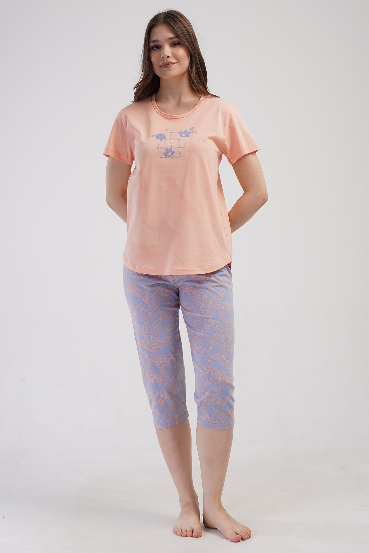 KADIN P.SUPREM O YAKA KISA KOL ETEGI OVAL KAPRI TAKIM