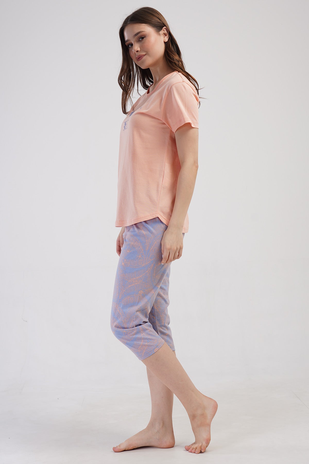 KADIN P.SUPREM O YAKA KISA KOL ETEGI OVAL KAPRI TAKIM