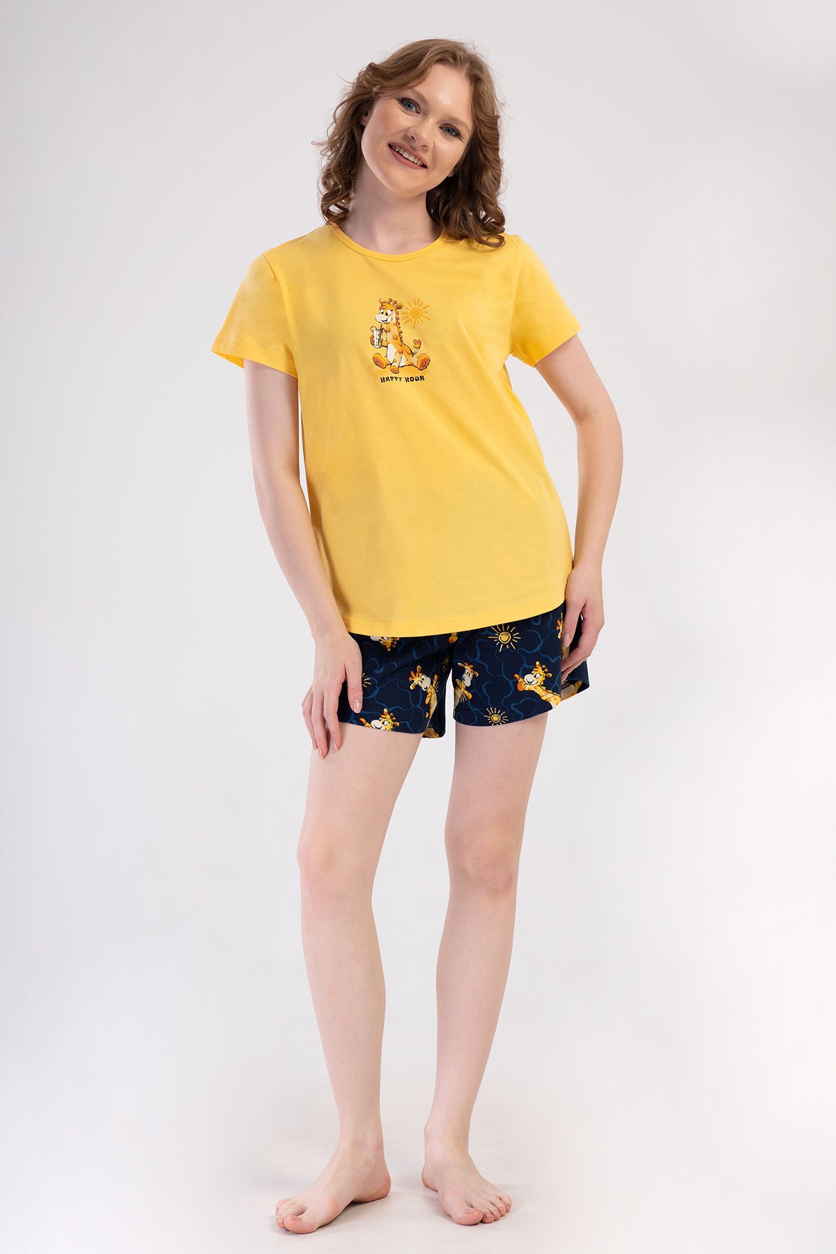 KADIN P.SUPREM O YAKA KISA KOL ETEGI OVAL SORT TAKIM